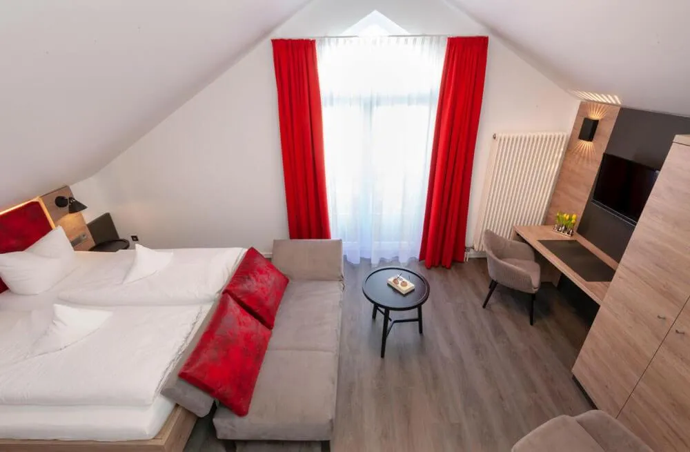 Photo of the whole room, Bed in Strandhaus Eberle