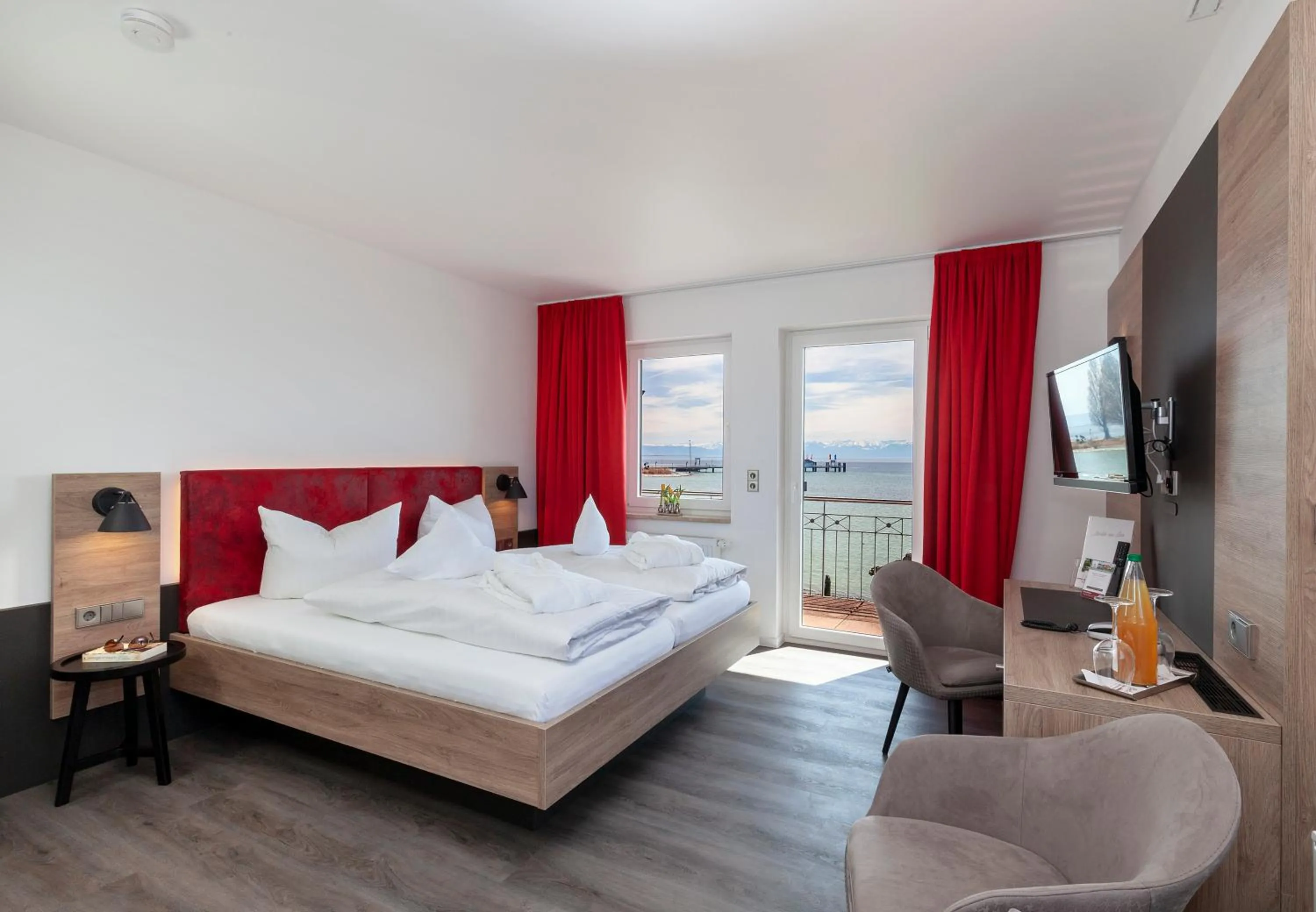 Photo of the whole room, Bed in Strandhaus Eberle
