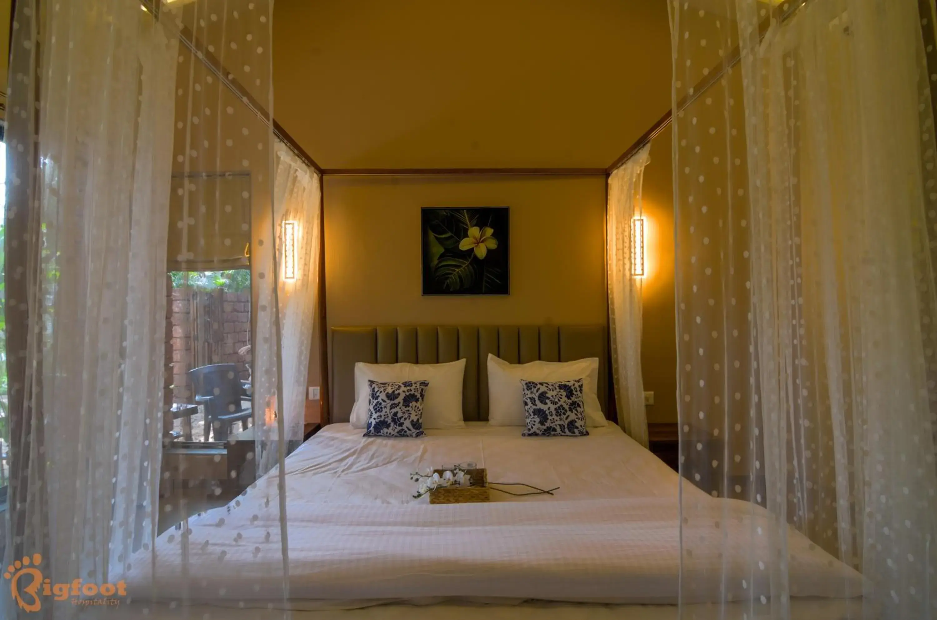 Bed in Jomo Resort Bed in Jomo Resort