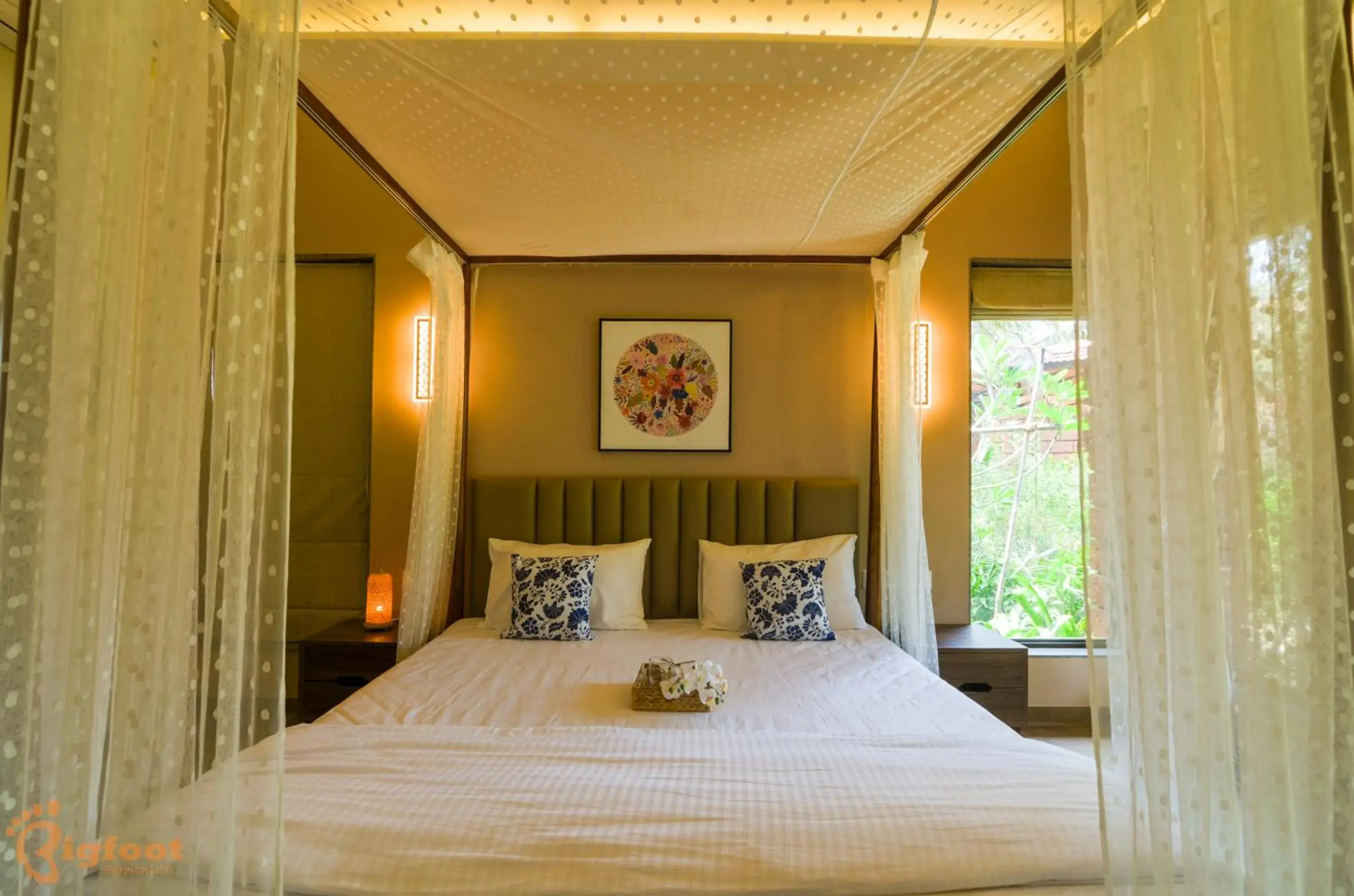 Bed in Jomo Resort Bed in Jomo Resort