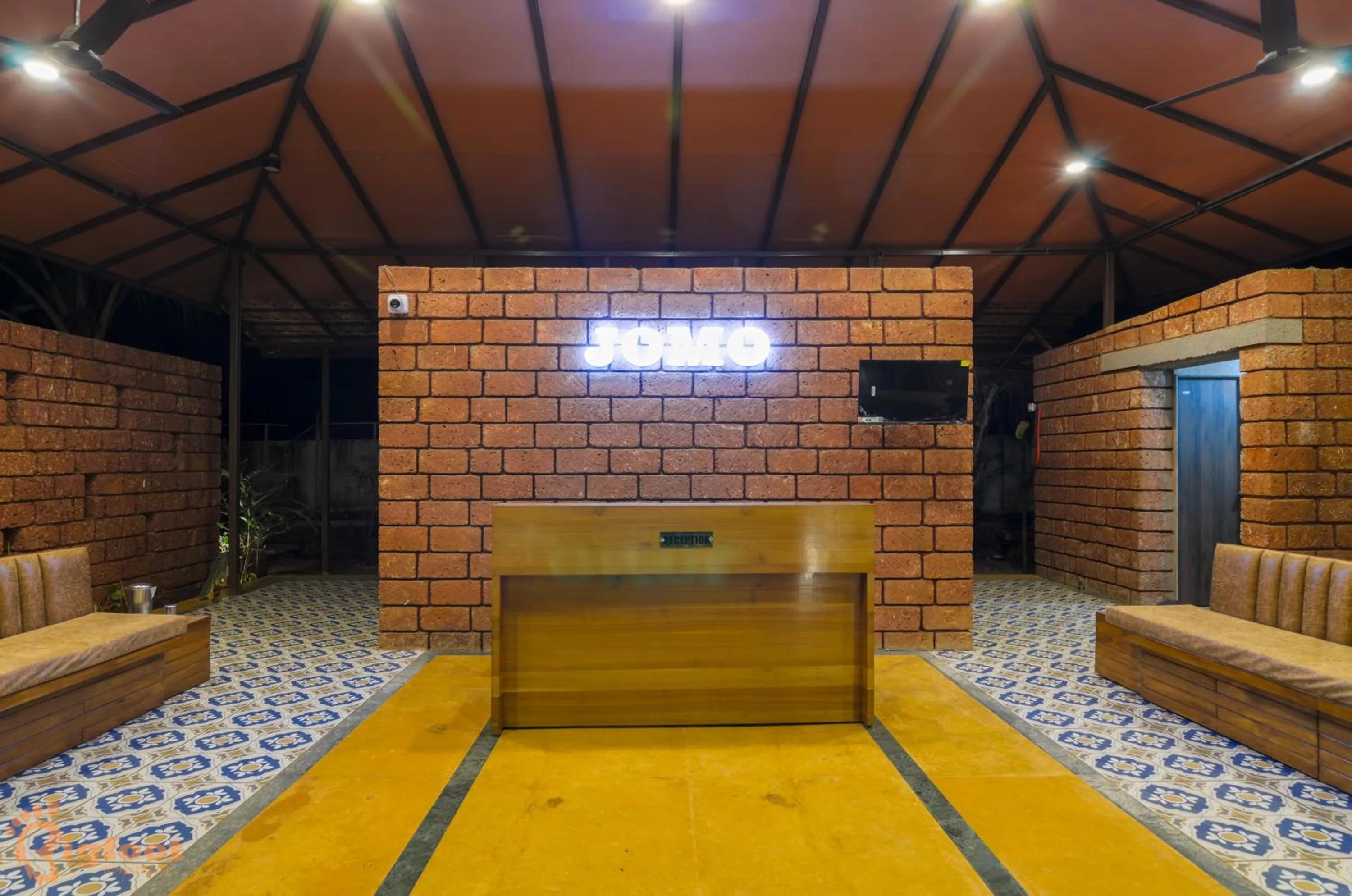 Facade/entrance in Jomo Resort