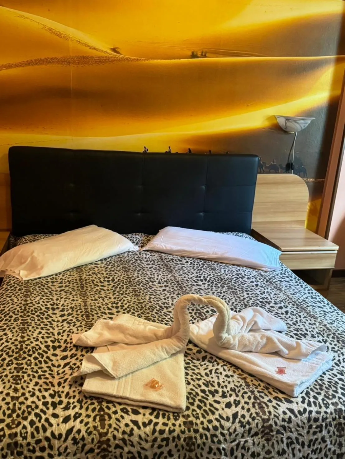 Bed in sleep well motel total