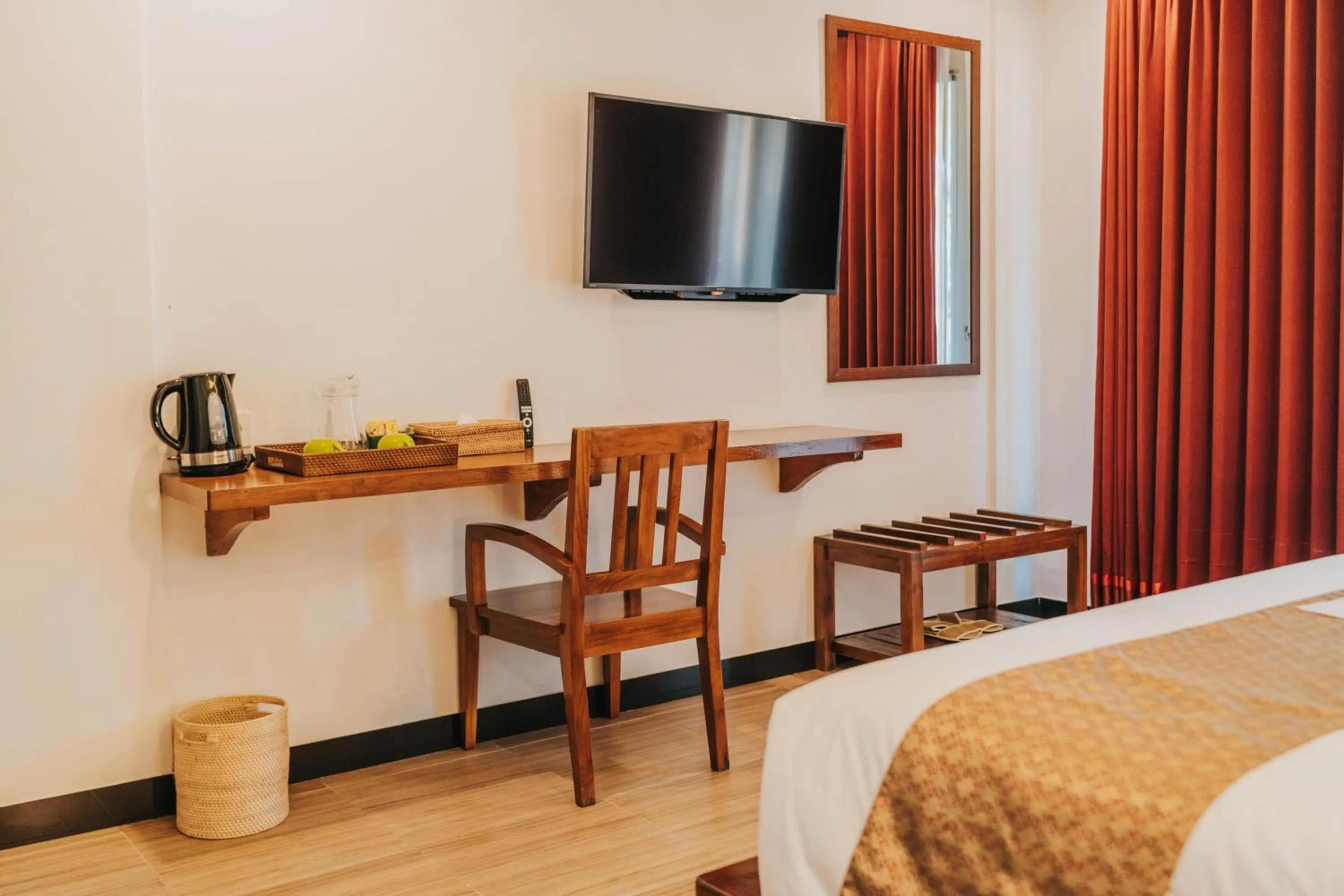 Bed in Alam Penari Resort Ubud