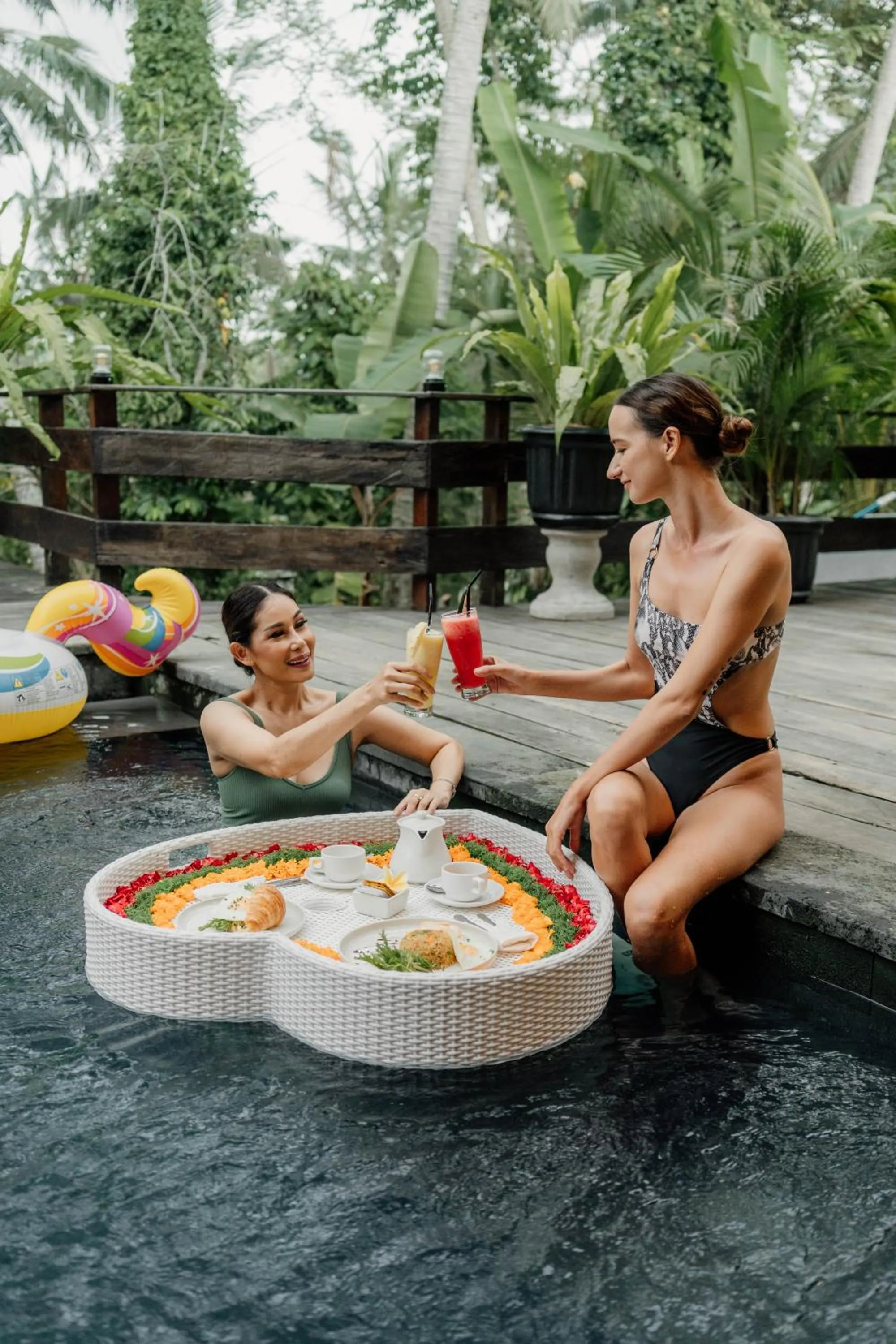Swimming pool in Alam Penari Resort Ubud