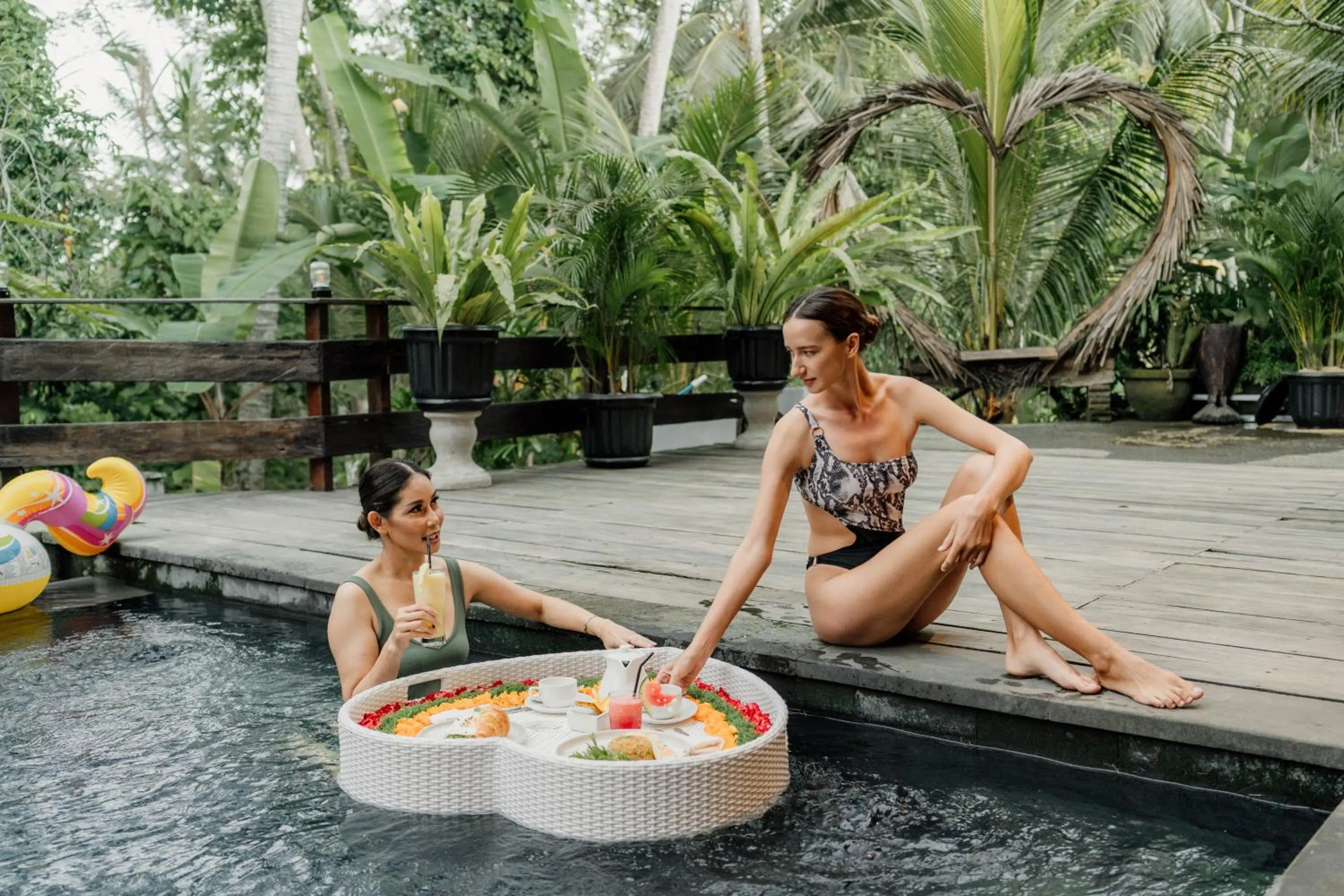 Natural landscape in Alam Penari Resort Ubud