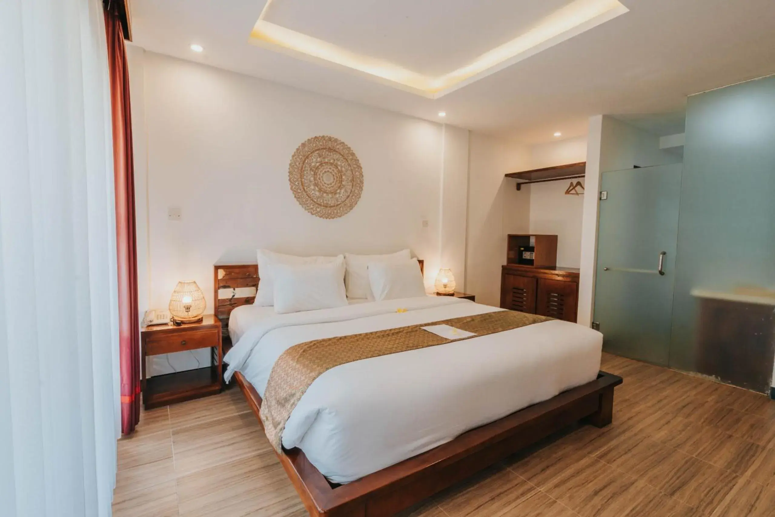 Bed in Alam Penari Resort Ubud Bed in Alam Penari Resort Ubud