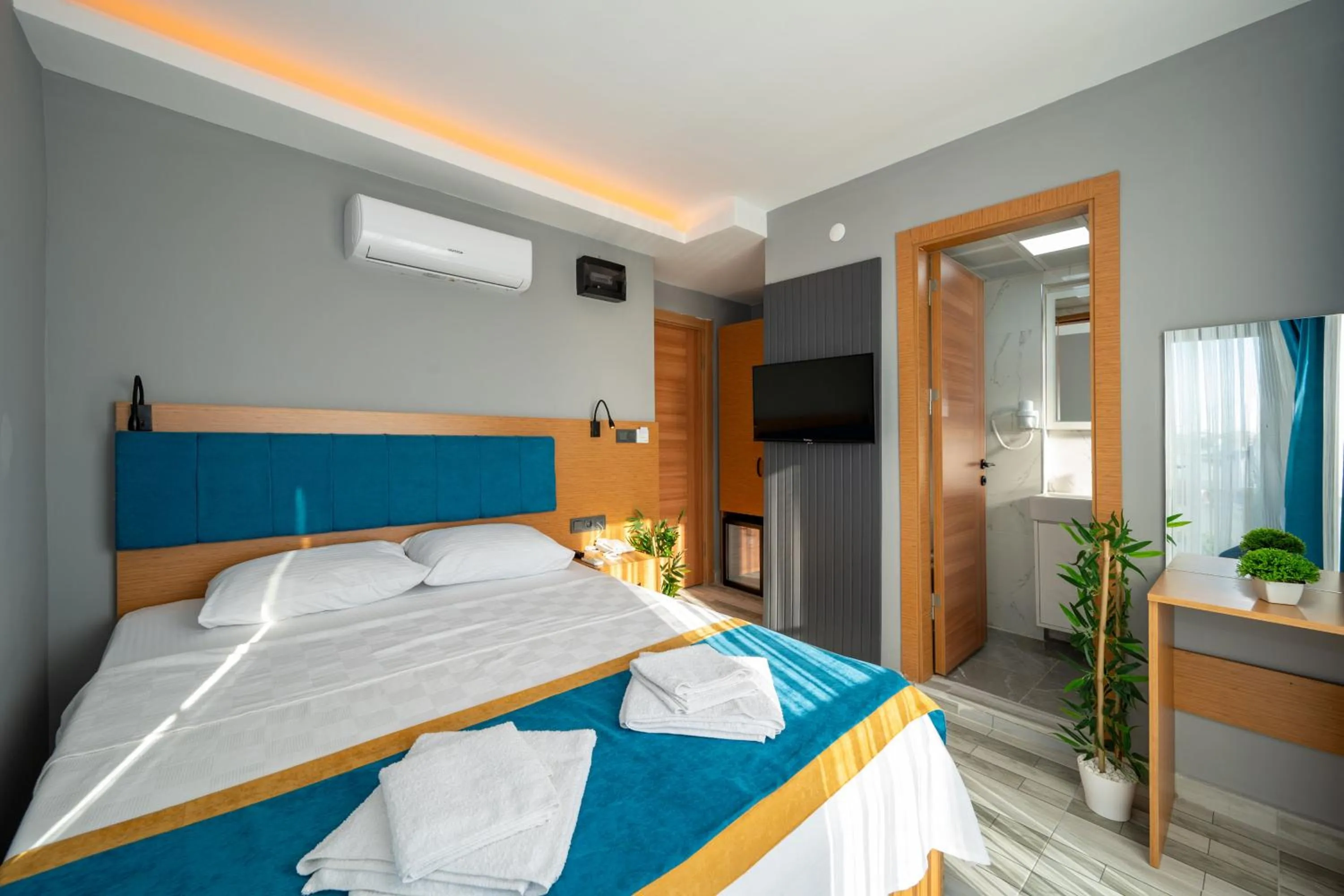 Bed in Otel Carpediem Gold Kuşadası