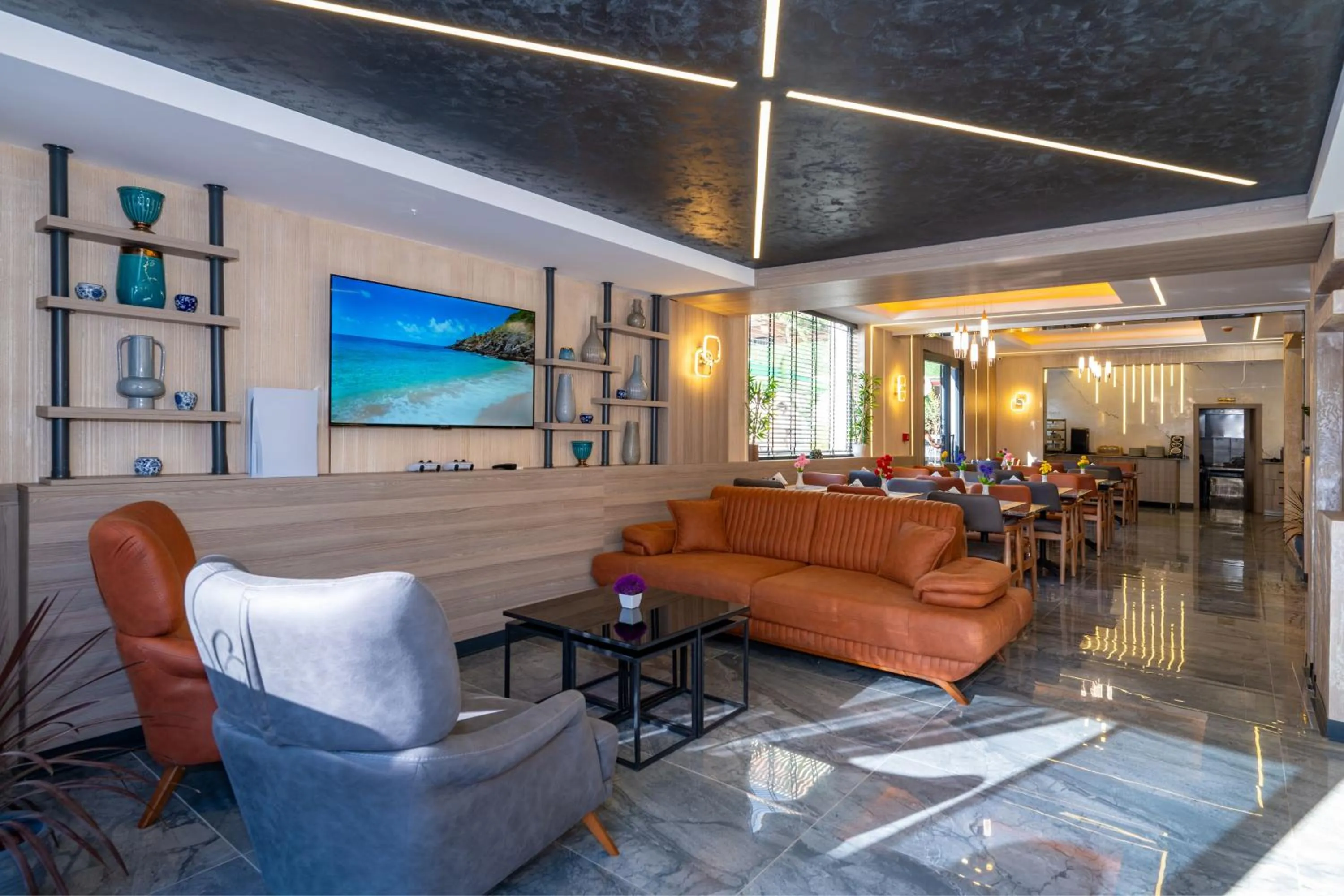 Lobby or reception in Otel Carpediem Gold Kuşadası