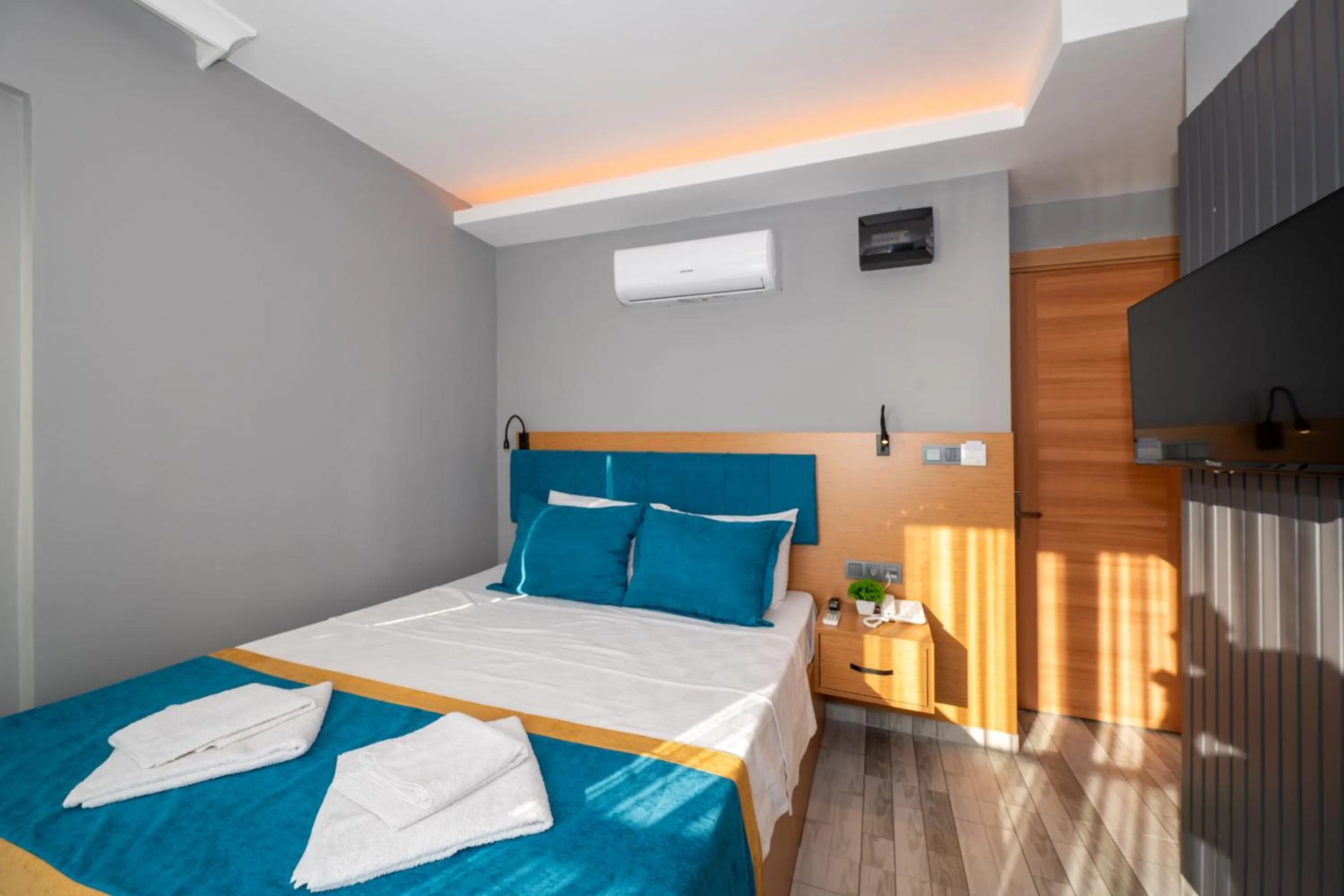 Bed in Otel Carpediem Gold Kuşadası