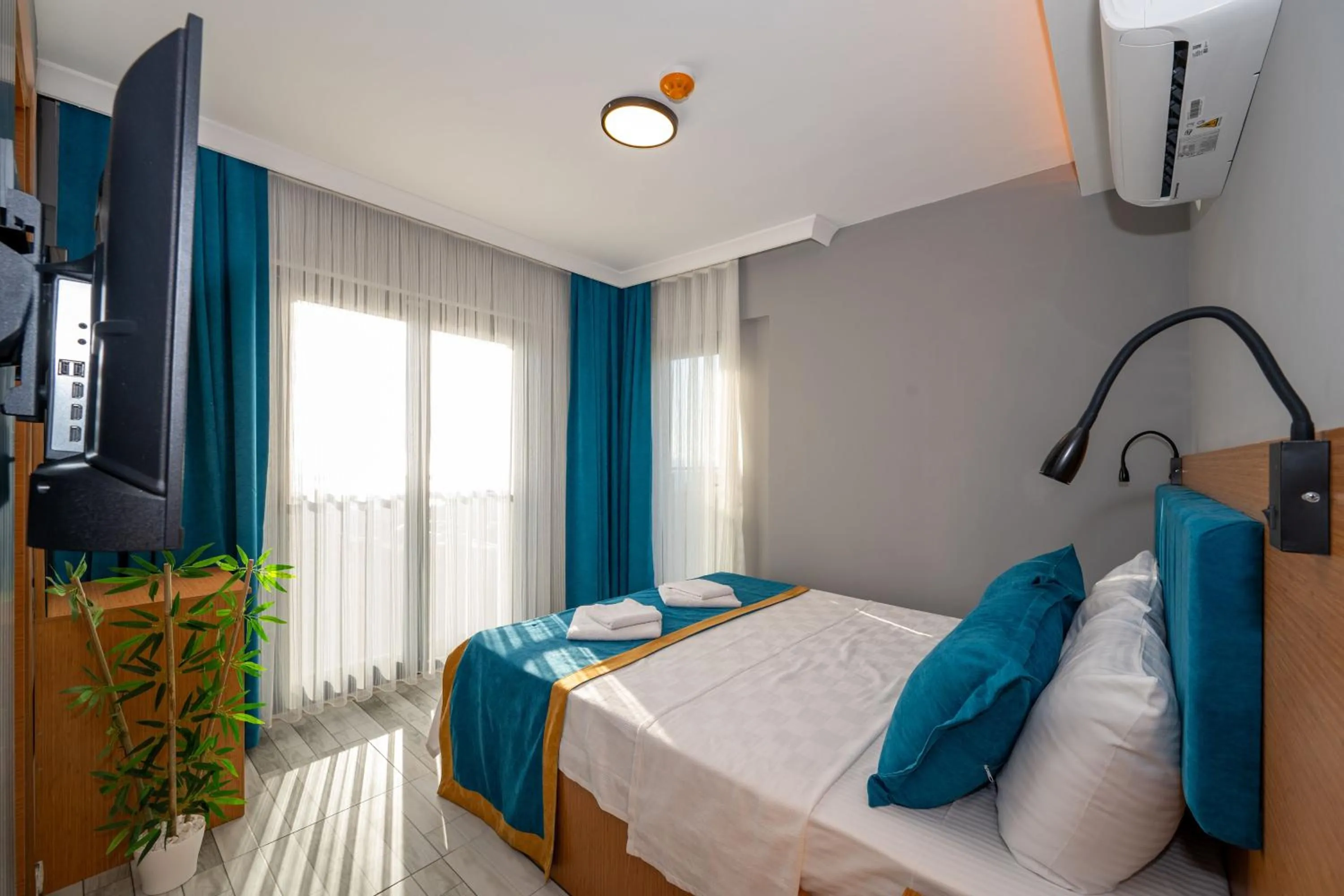 Bed in Otel Carpediem Gold Kuşadası