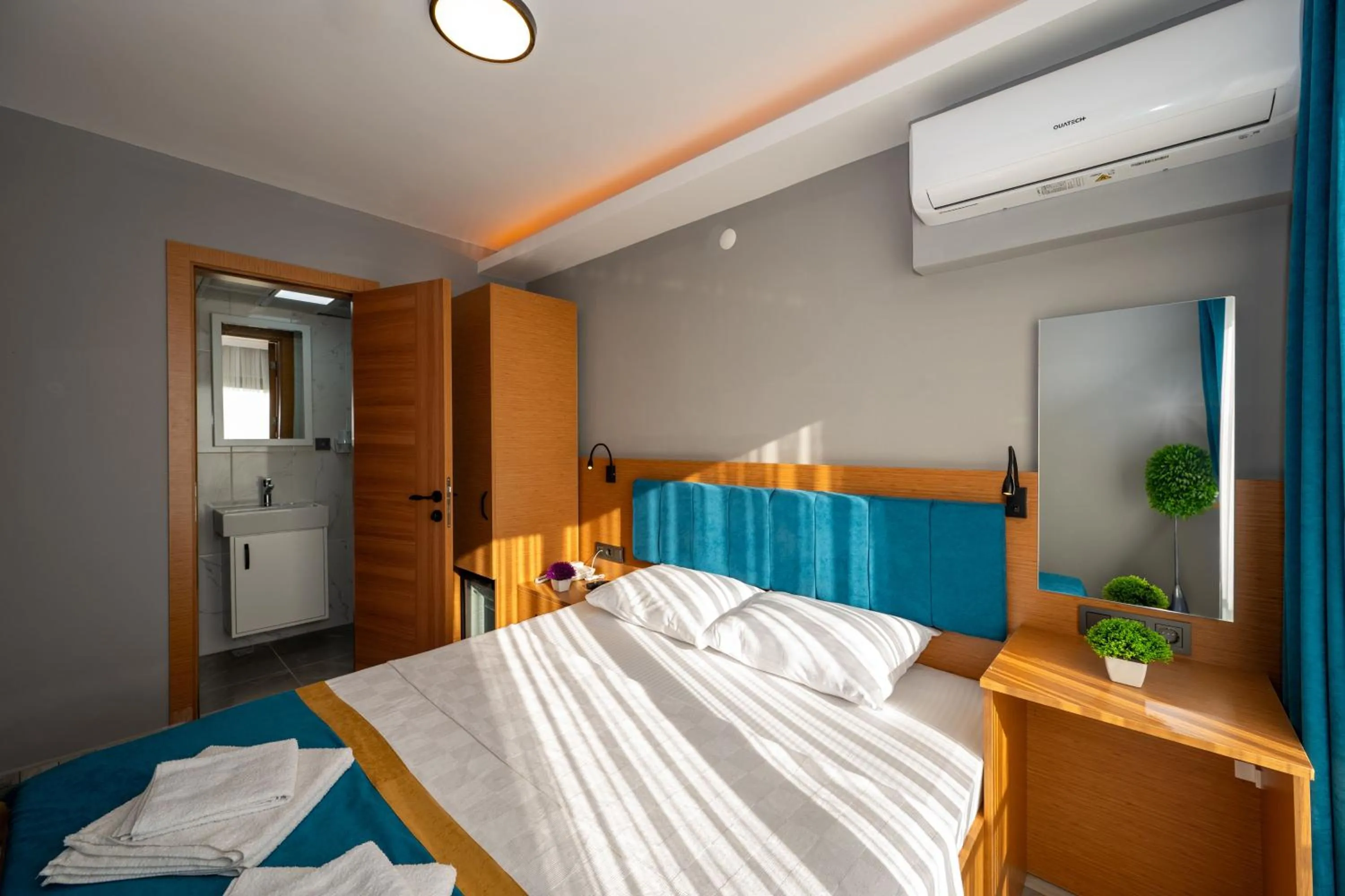 Bed in Otel Carpediem Gold Kuşadası