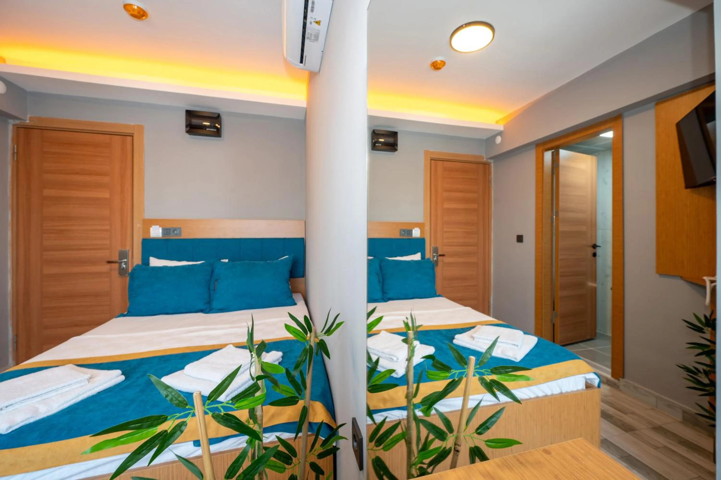 Bed in Otel Carpediem Gold Kuşadası