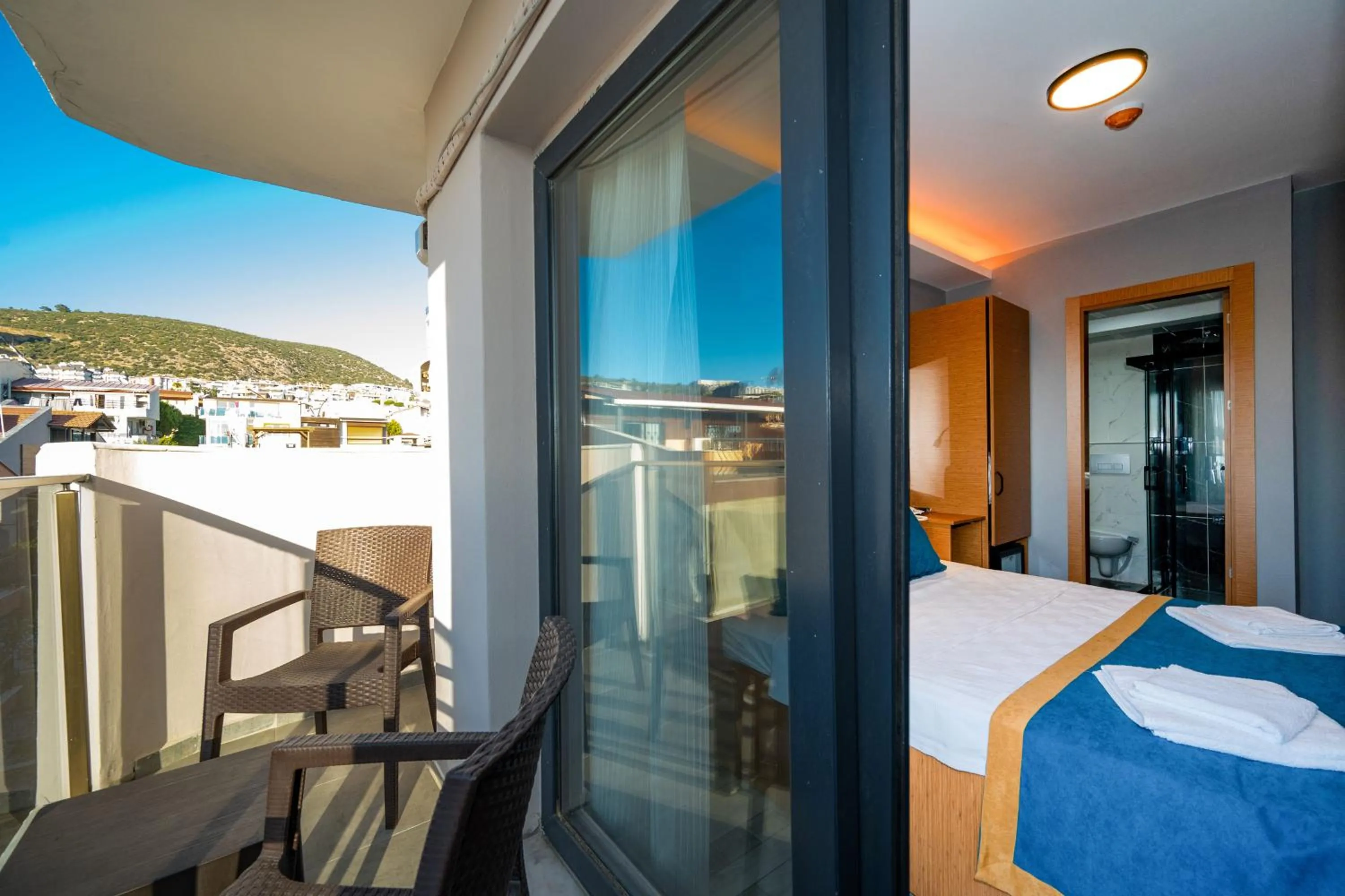 Balcony/Terrace in Otel Carpediem Gold Kuşadası