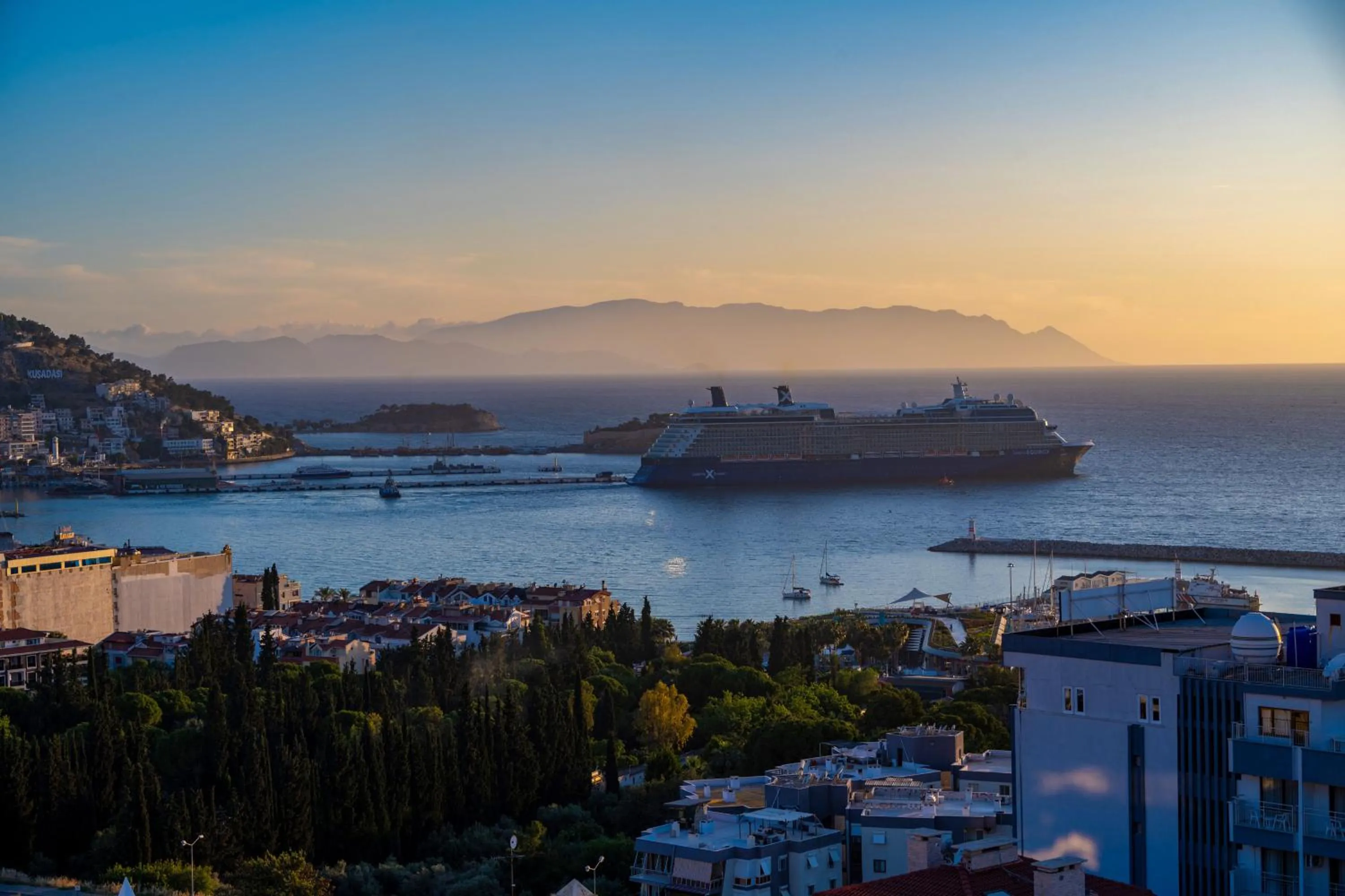 Sea view in Otel Carpediem Gold Kuşadası