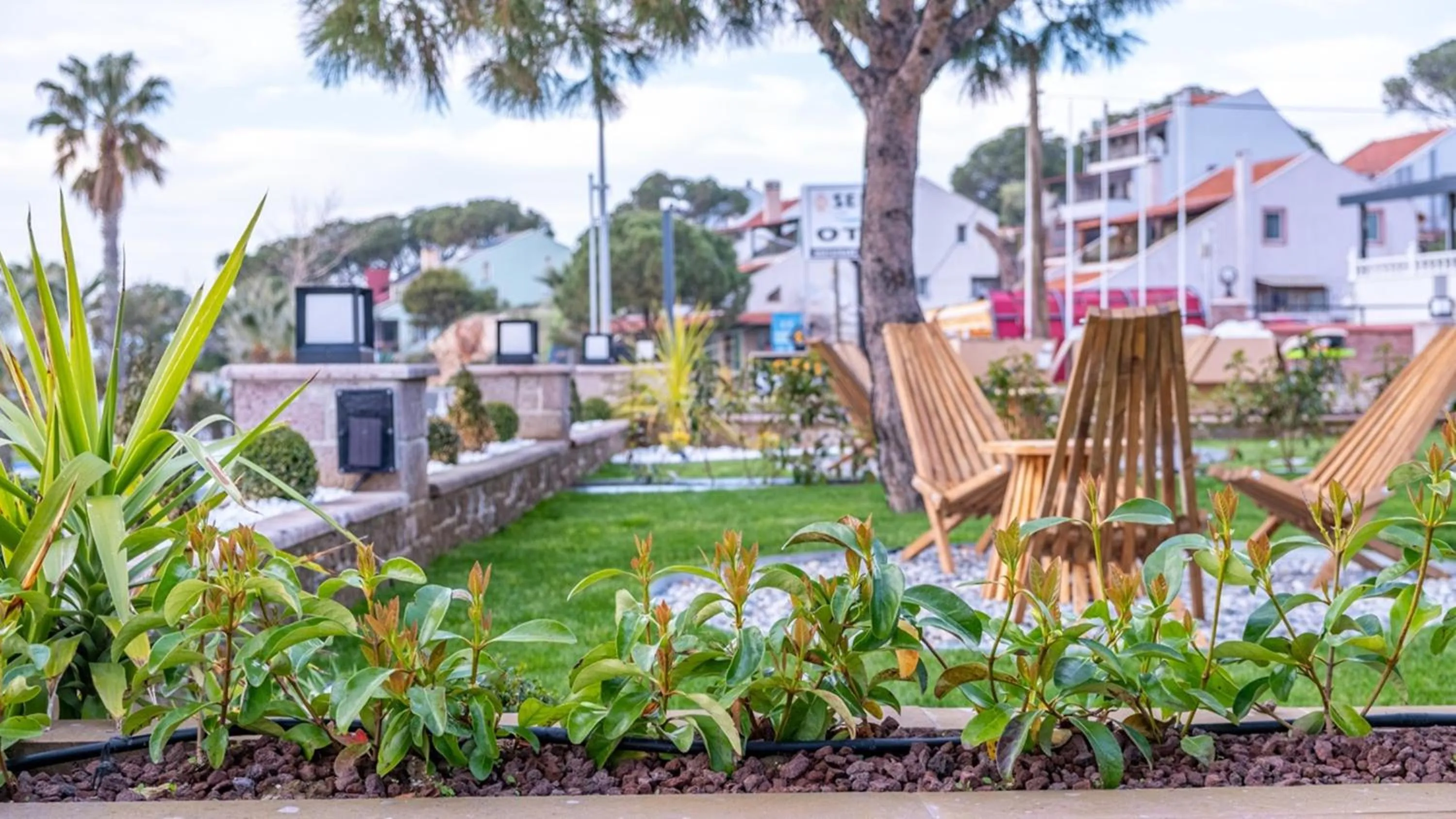 Garden view in Tringo Bungalov