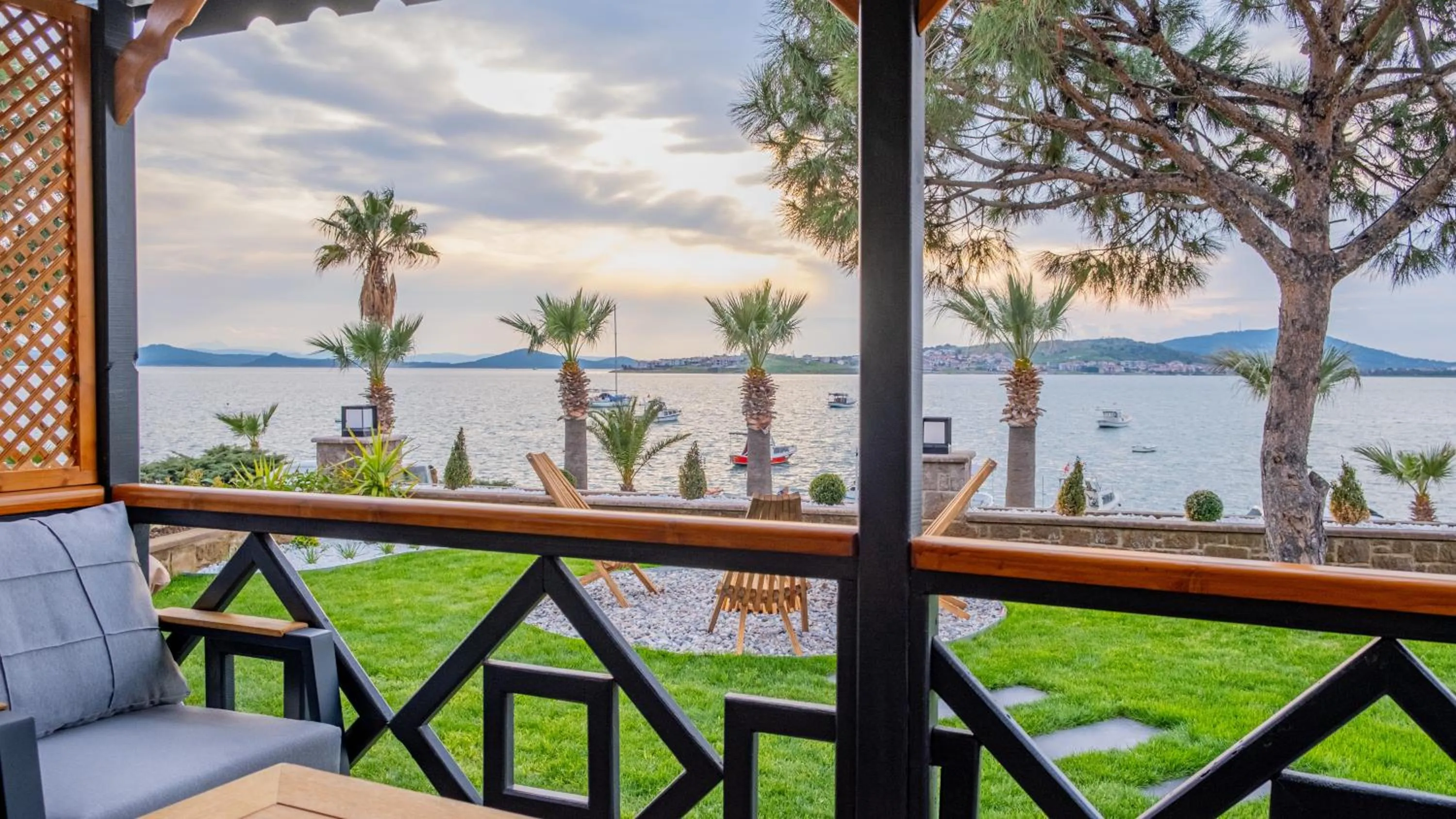 Balcony/Terrace in Tringo Bungalov