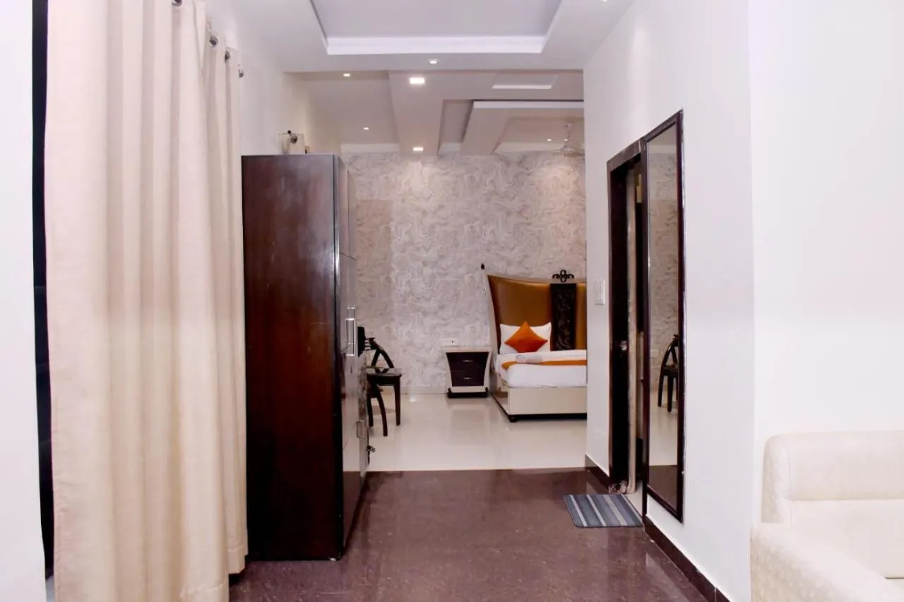 Bed in Nirmal Hotel And Resort