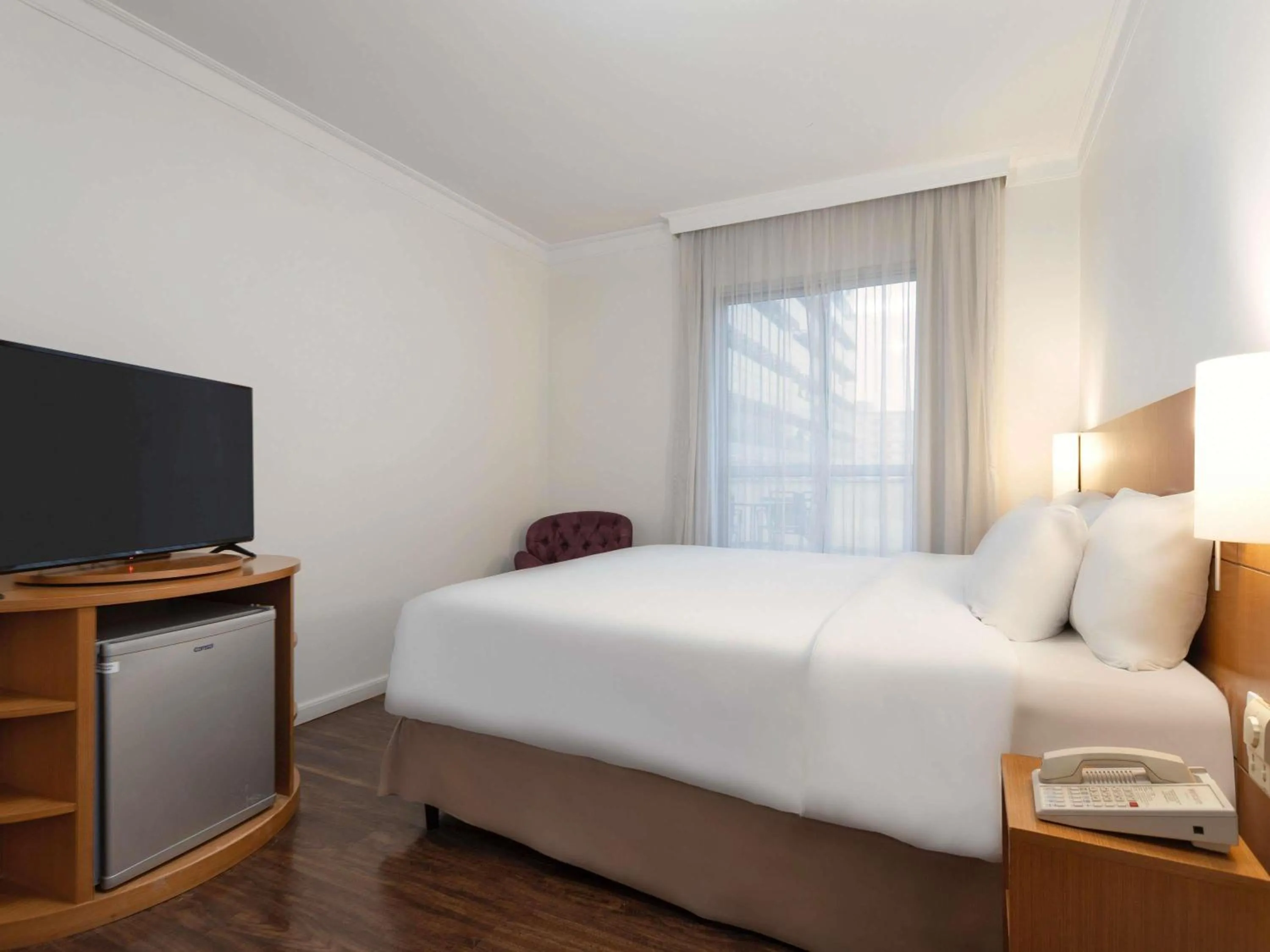 Bedroom, Bed in Mercure Sao Paulo Paulista