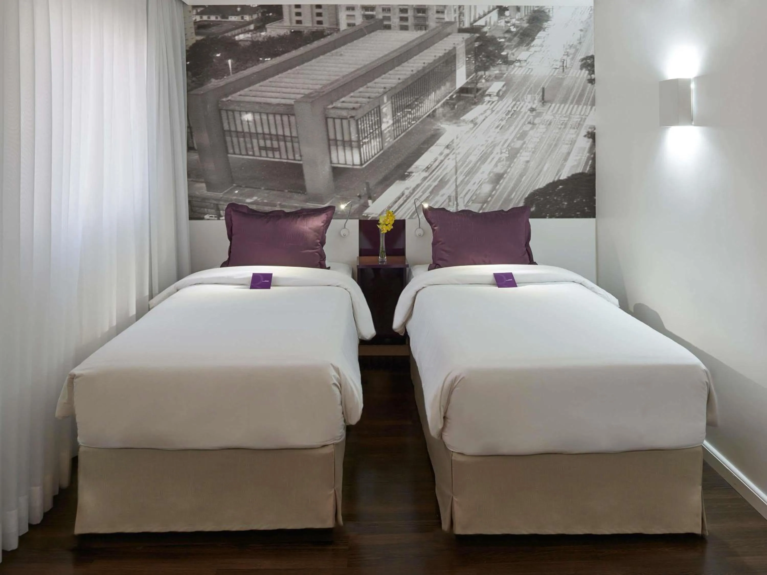 Bedroom, Bed in Mercure Sao Paulo Paulista