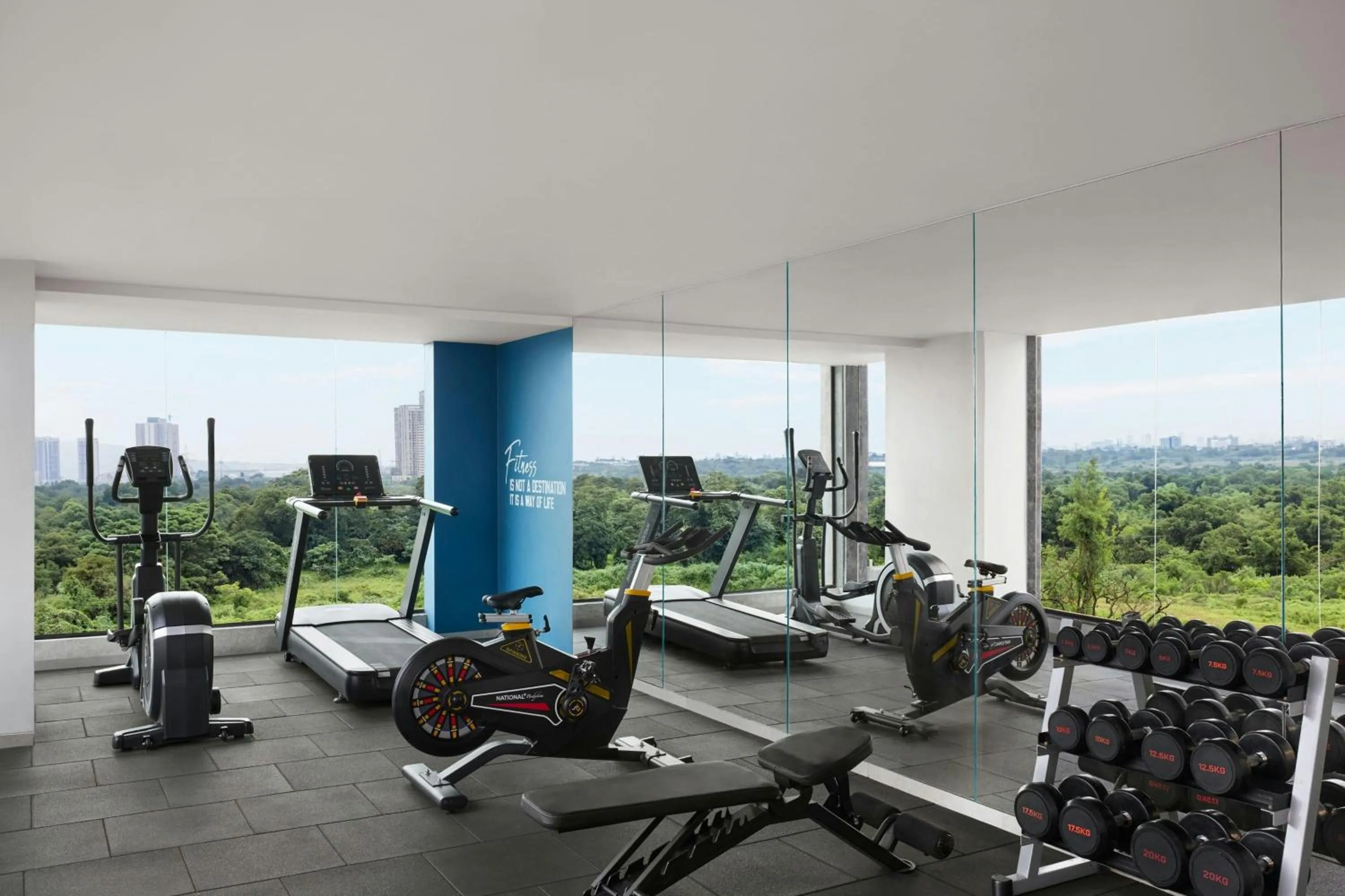 Fitness centre/facilities in The Fern Residency, Bhiwandi-Pimplas, Series by Marriott