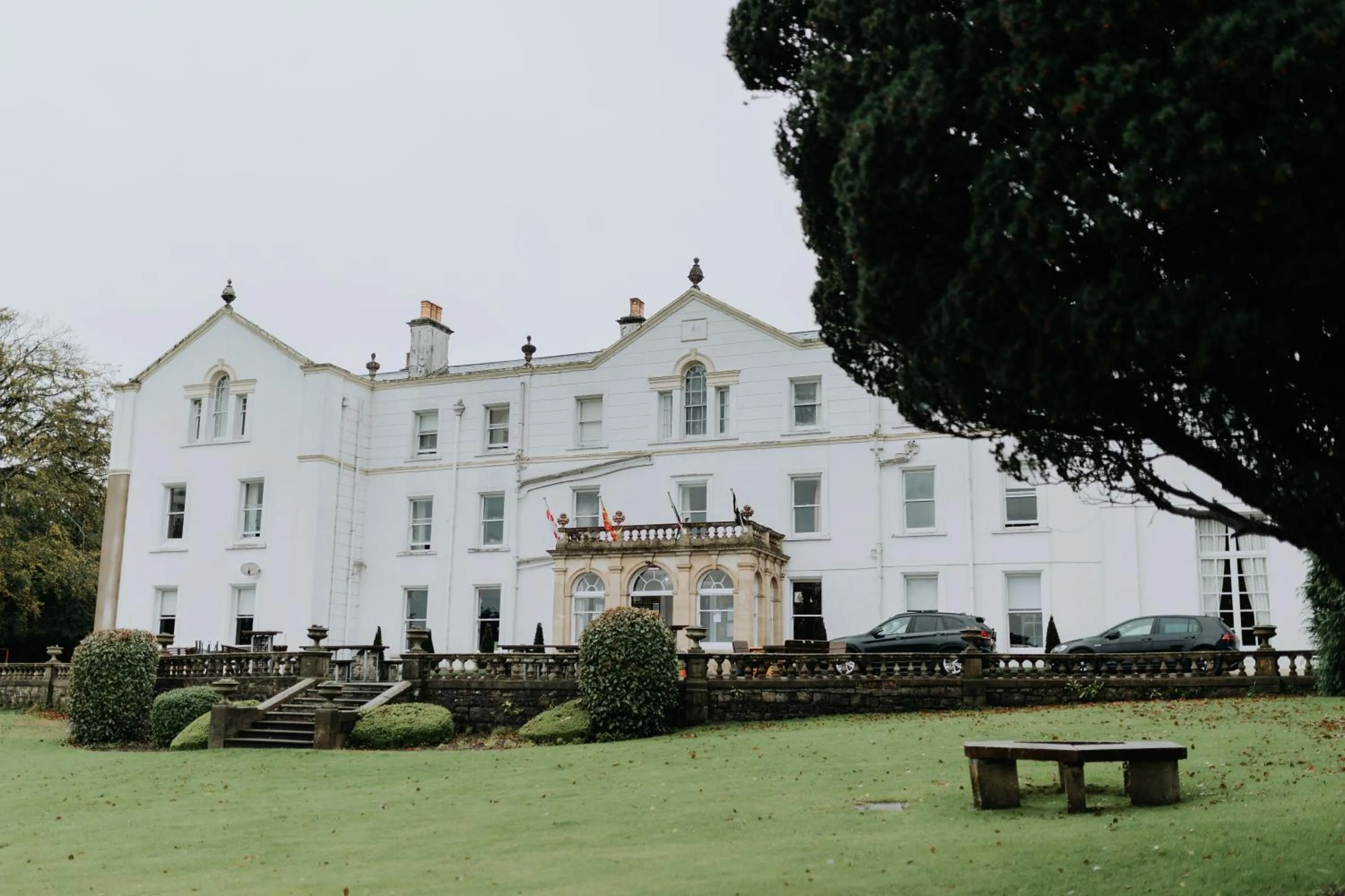 Property building in Court Colman Manor