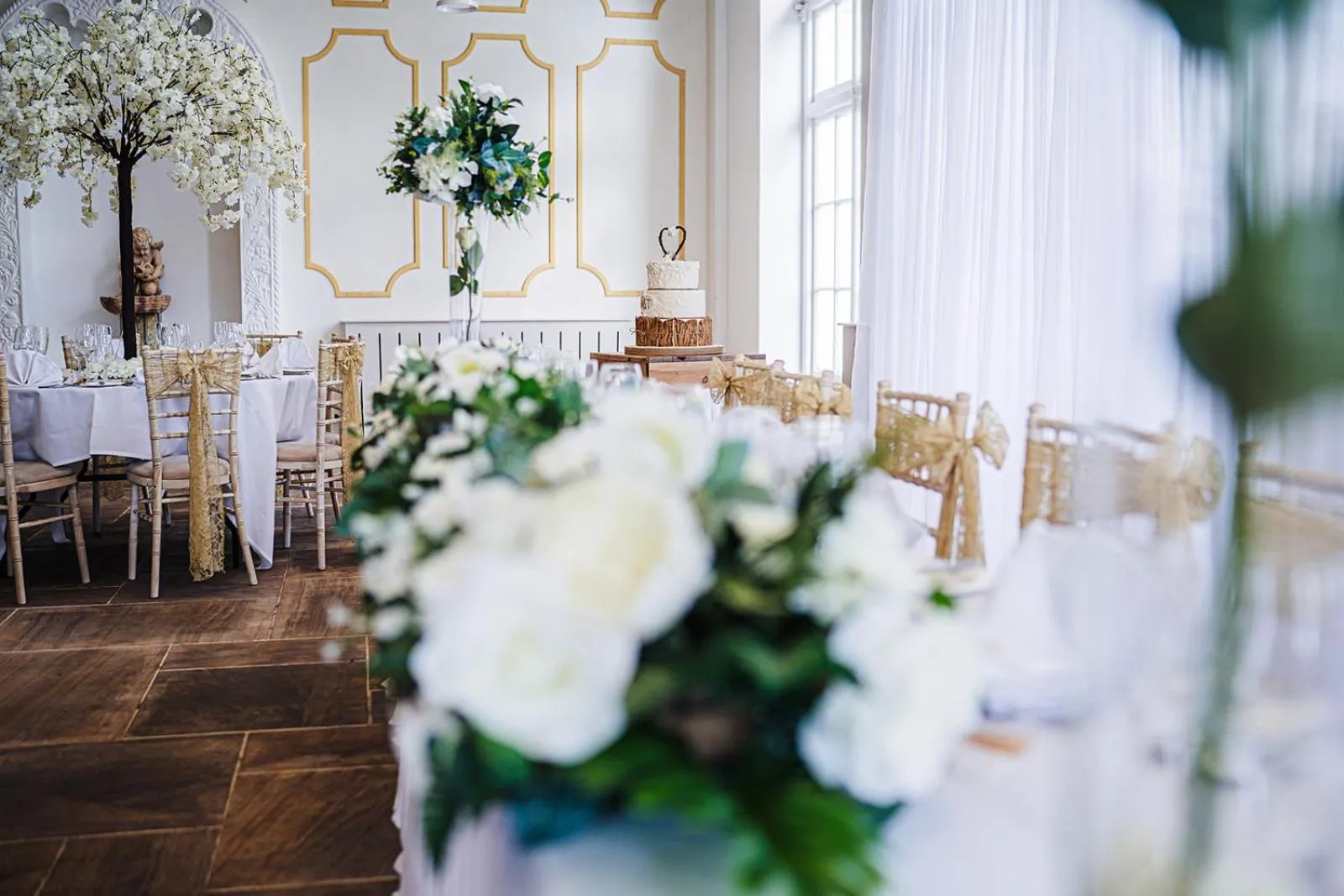 wedding in Court Colman Manor
