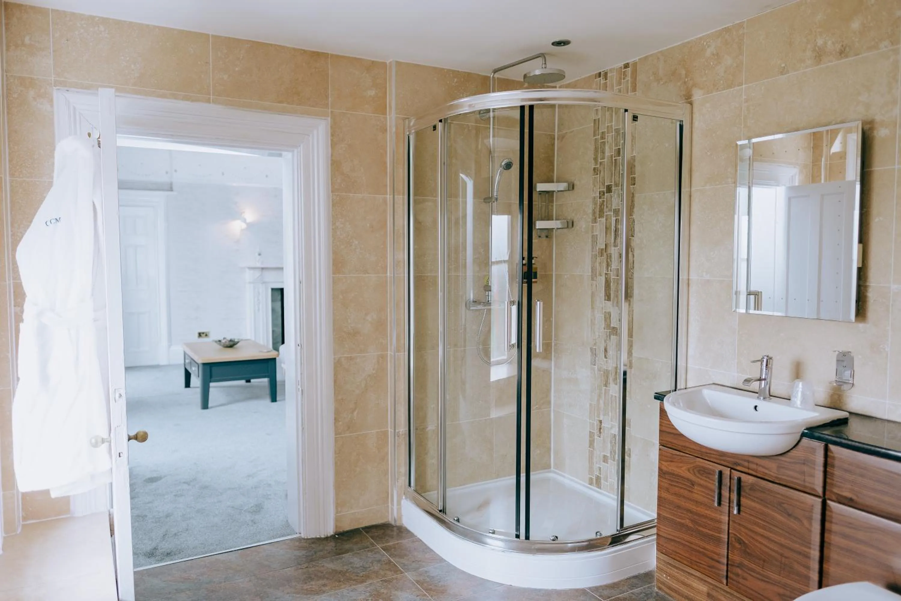 Shower in Court Colman Manor