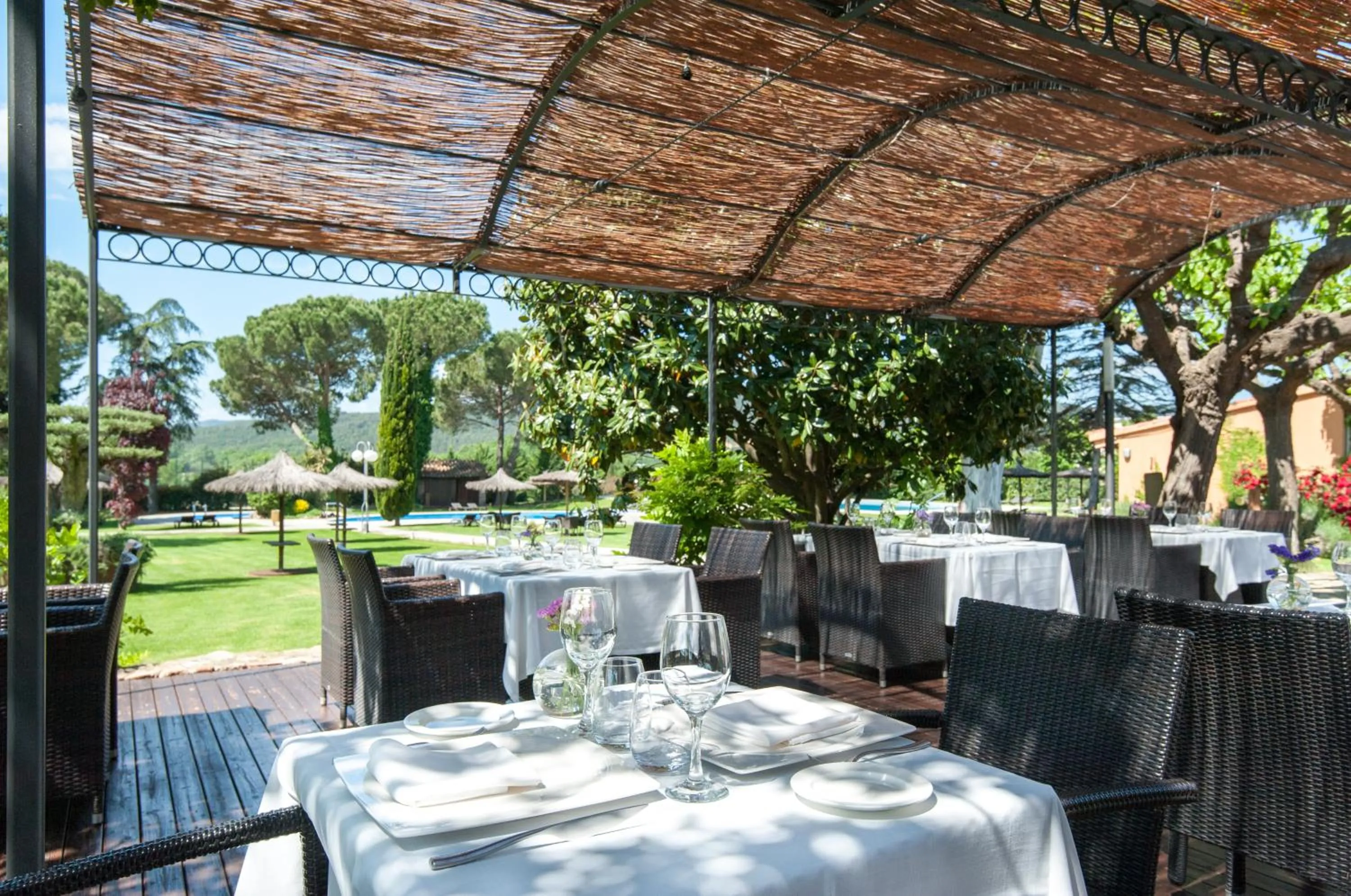 Balcony/Terrace in Hotel Mas Solà