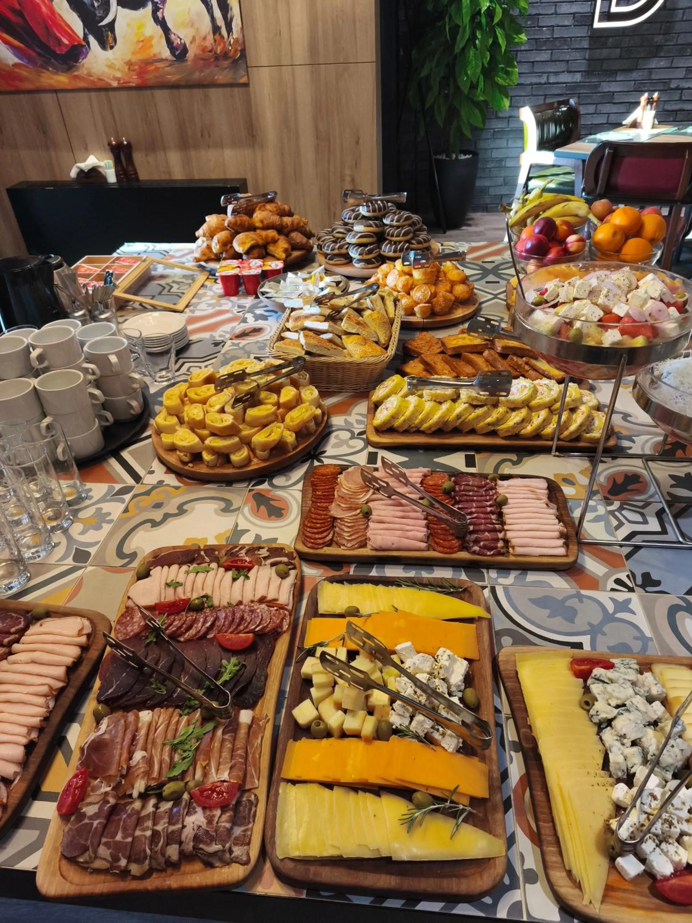 Breakfast in Hotel Vojvoda Putnik