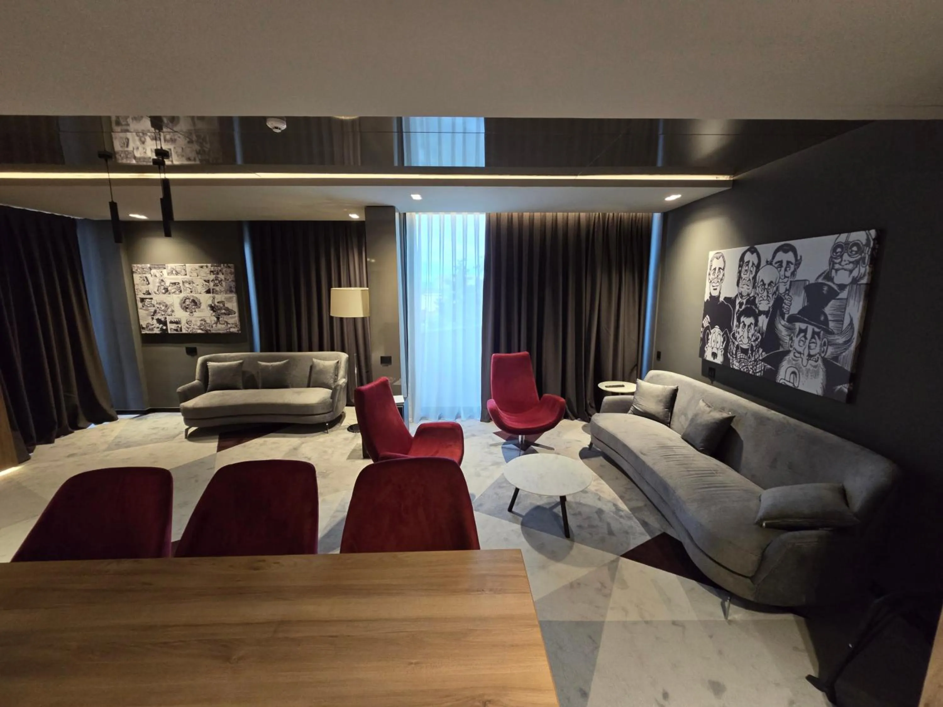 Living room, Bed in Hotel Vojvoda Putnik