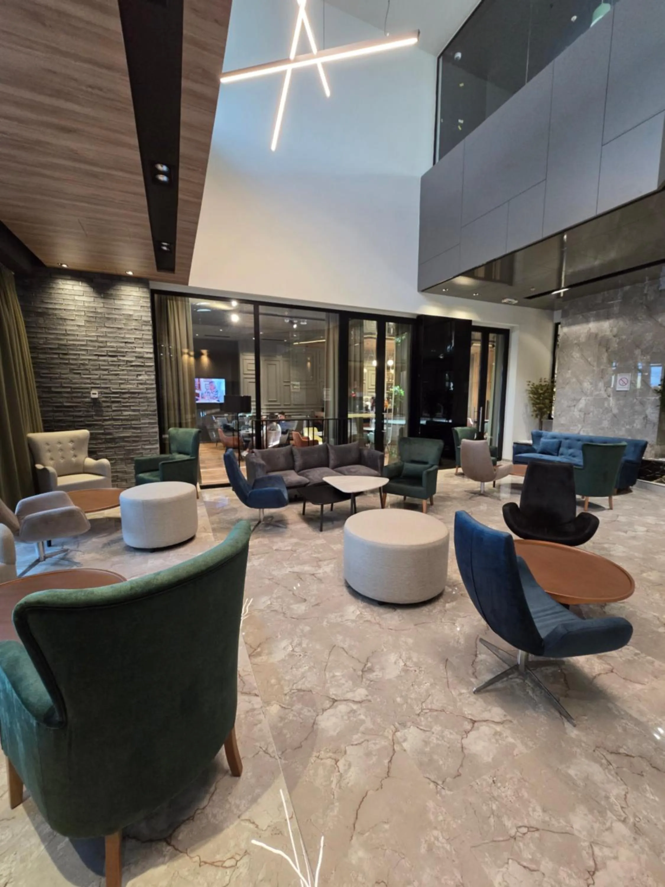 Lobby or reception in Hotel Vojvoda Putnik