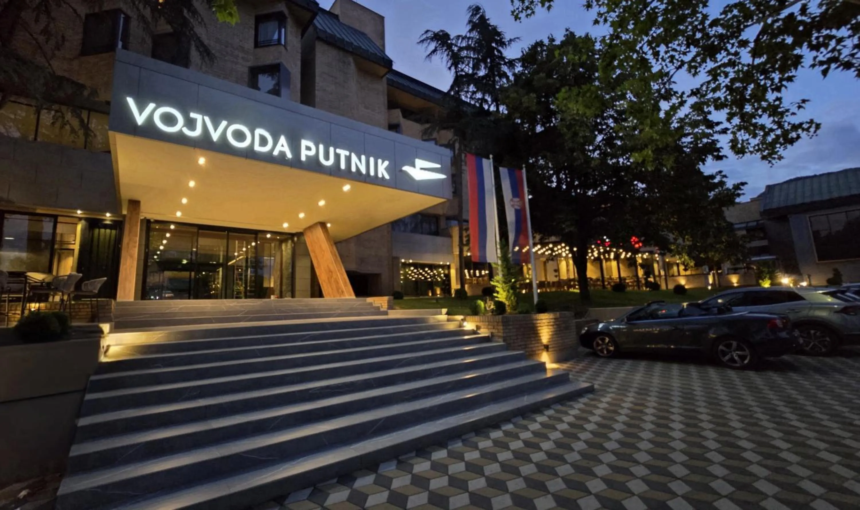 Property building in Hotel Vojvoda Putnik