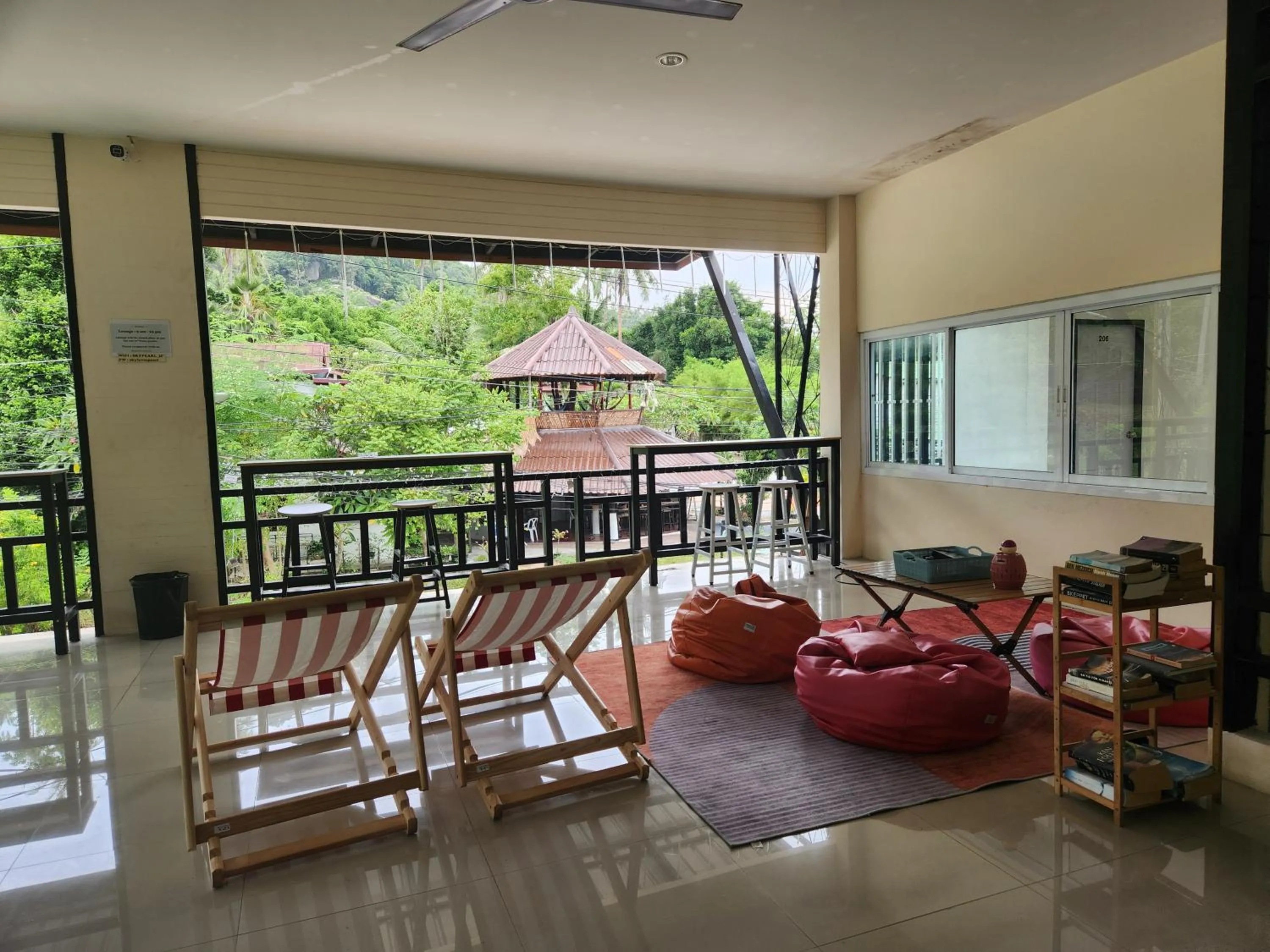 Balcony/Terrace in SKYPEARL Guesthouse & Café