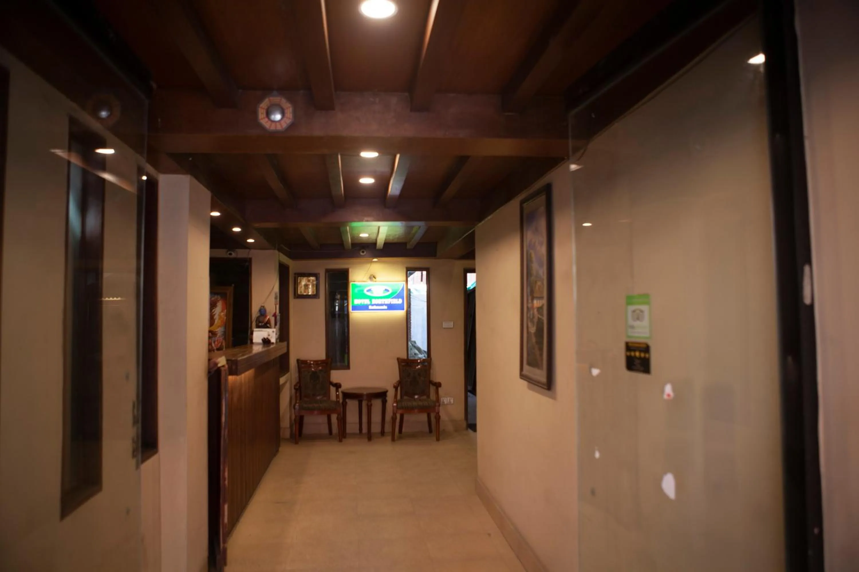 Seating area in Hotel Northfield