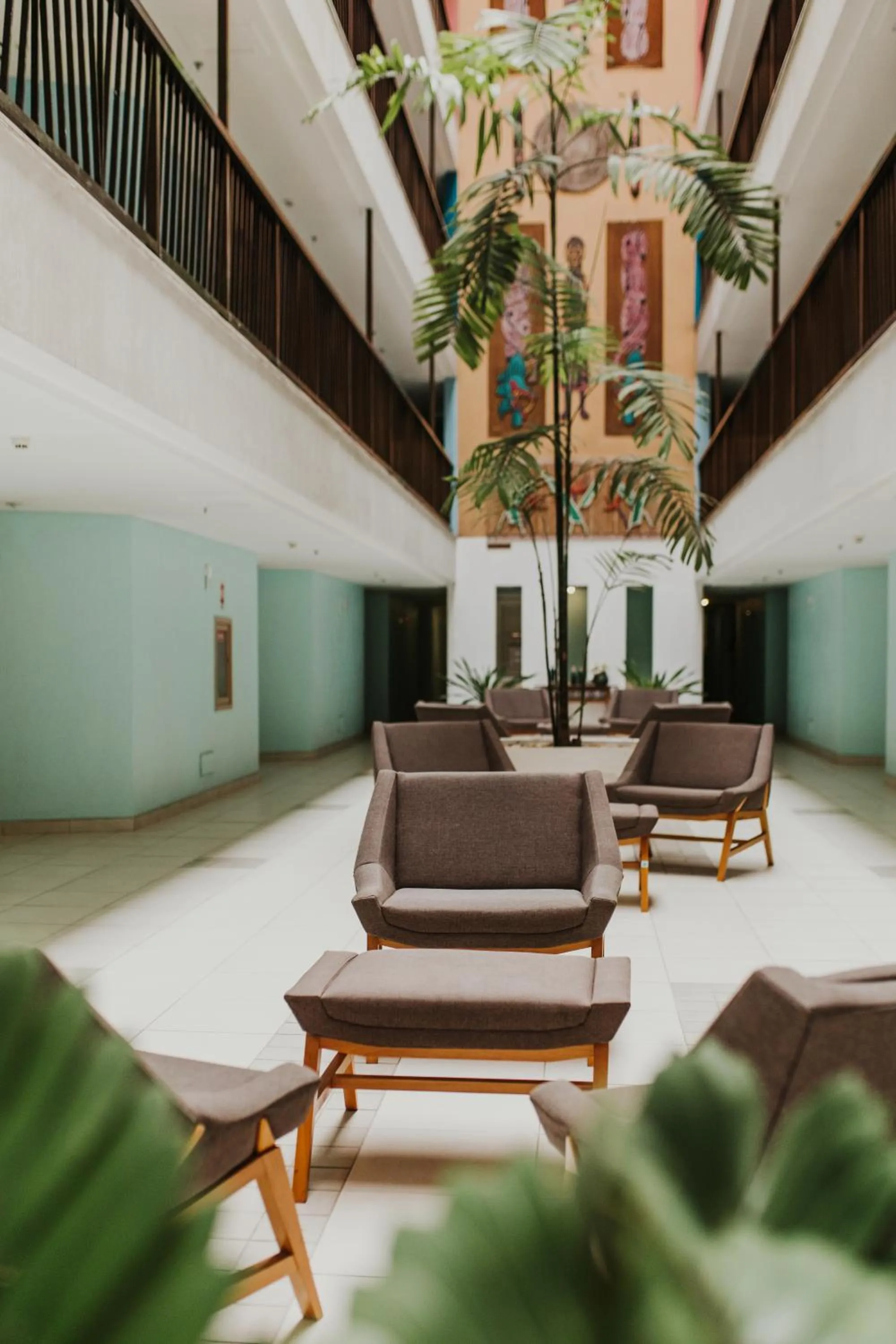 Seating area in Hotel Nacional Inn Angra dos Reis