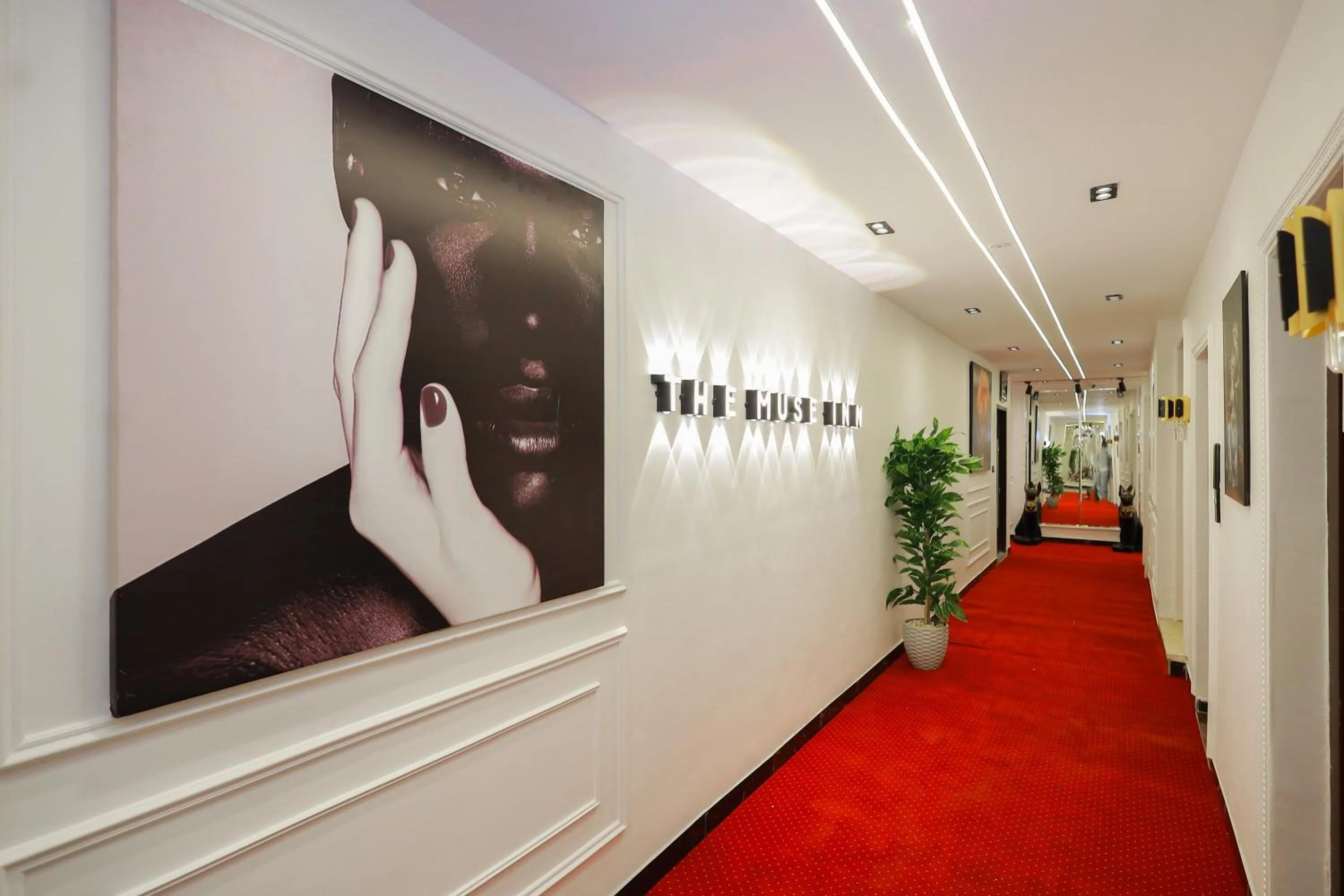 Property building in The Muse Pyramids INN