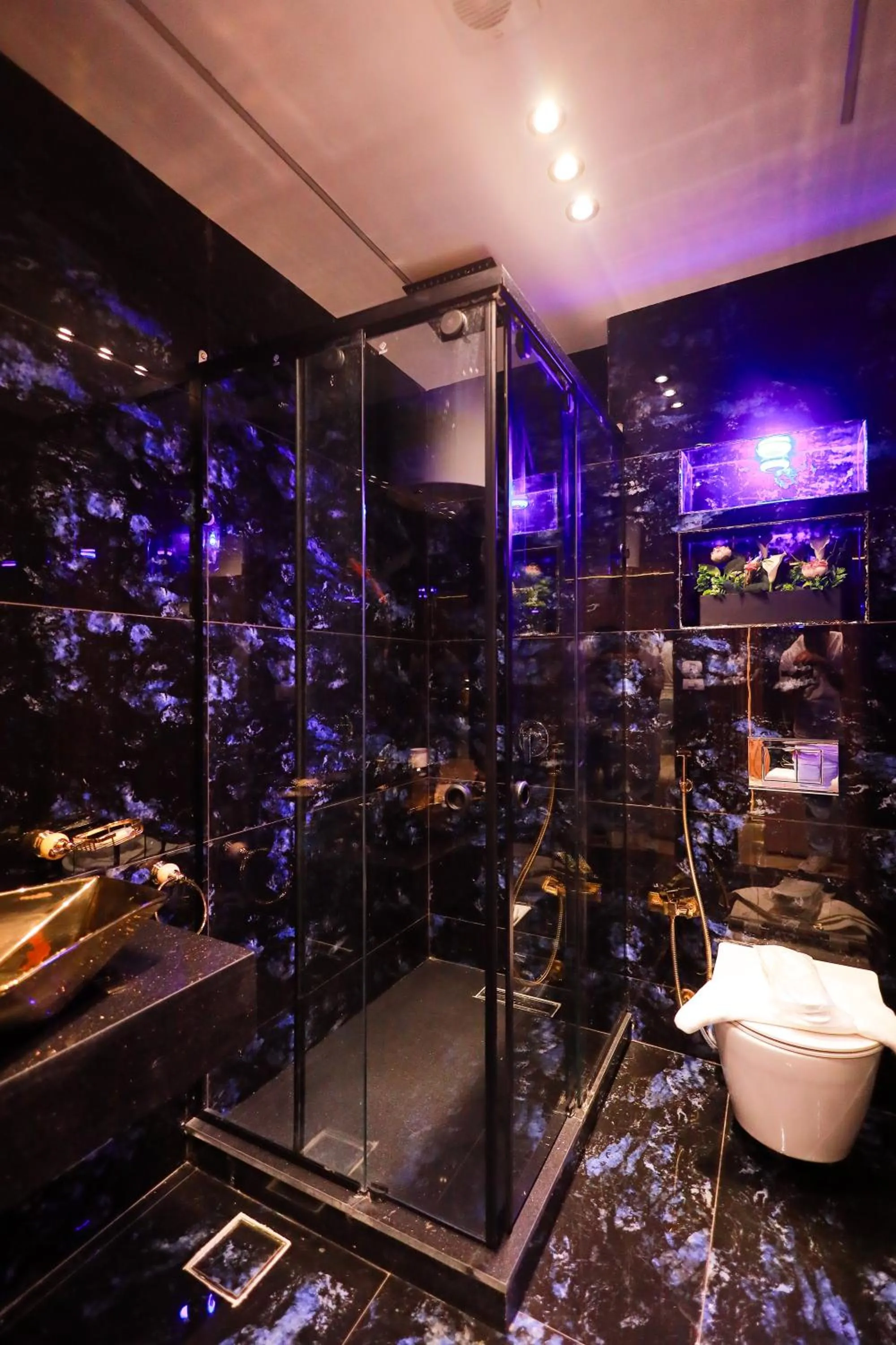 Shower in The Muse Pyramids INN