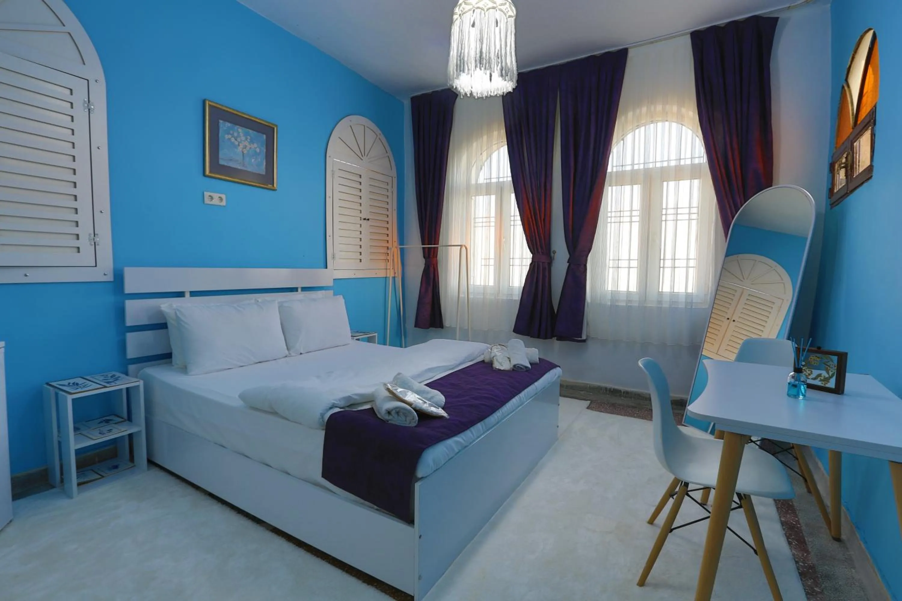 Bed in Şems inn hotel