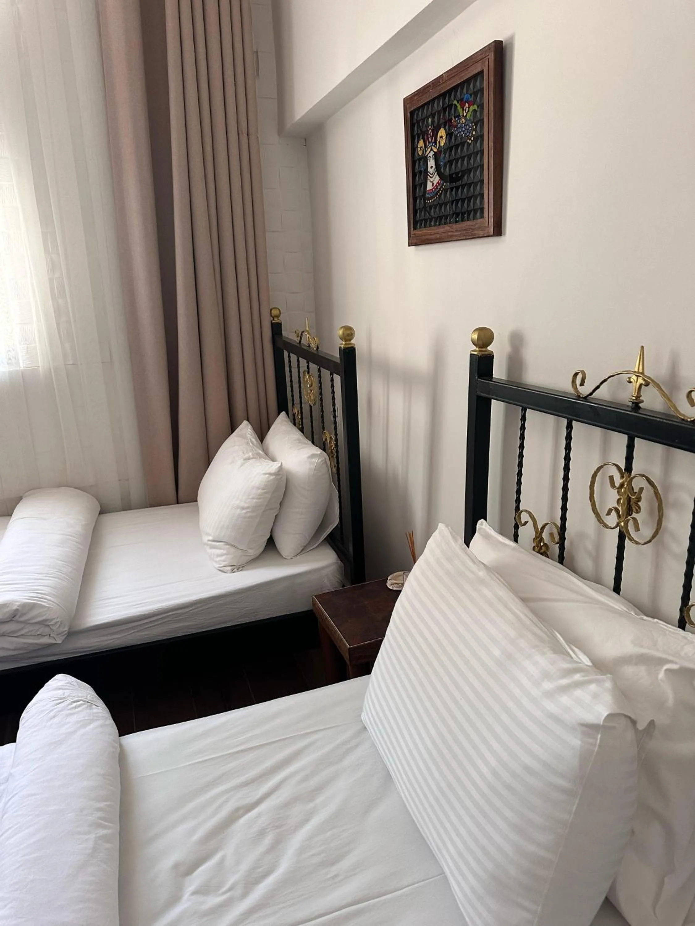 Bed in Şems inn hotel