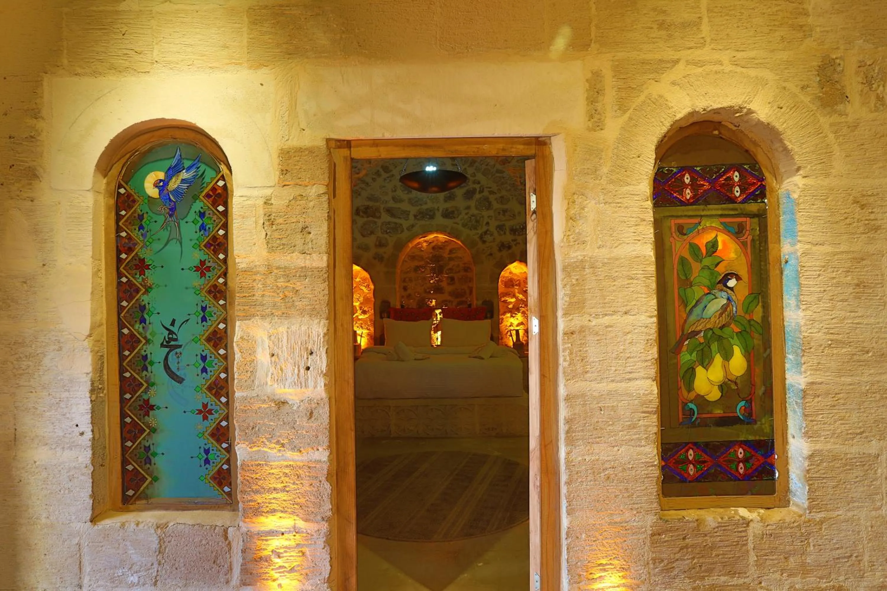 Decorative detail in Şems inn hotel