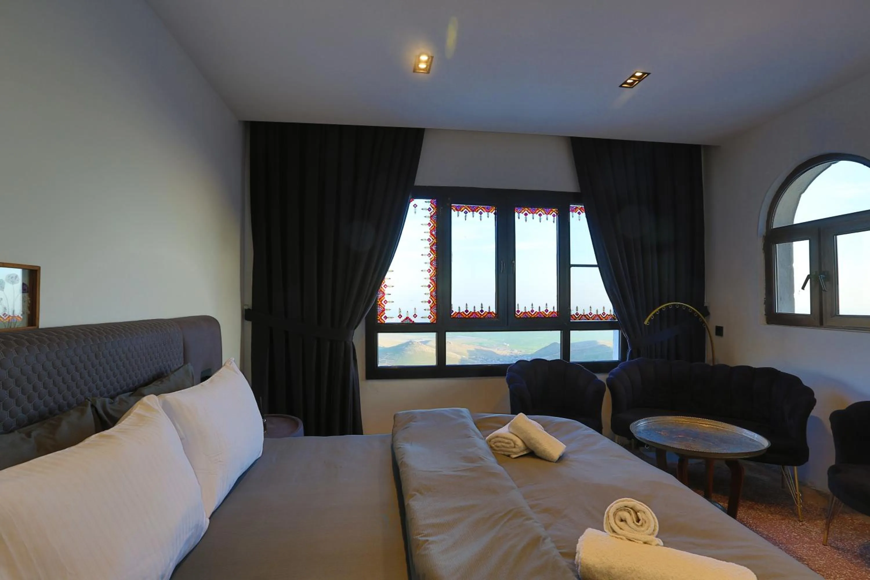 Bed in Şems inn hotel