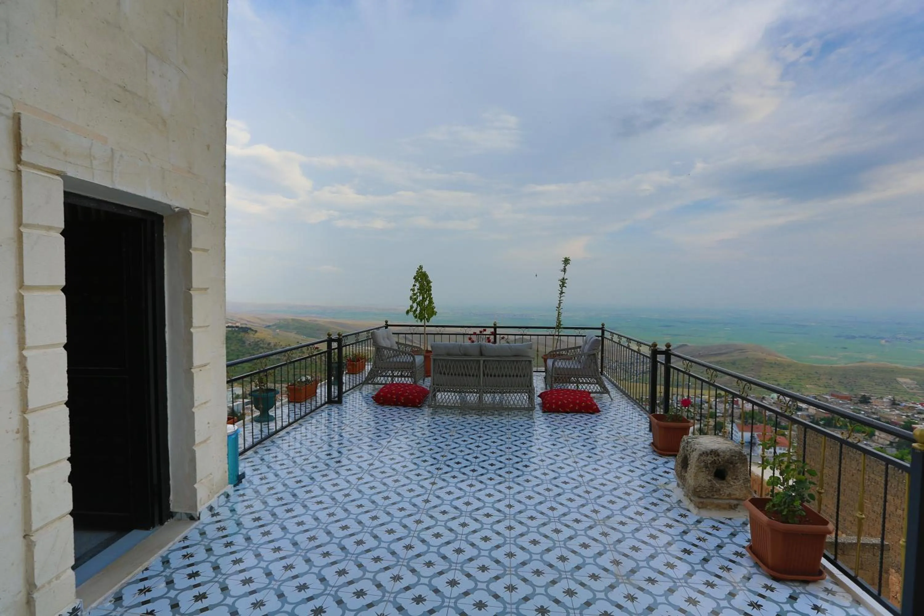 Balcony/Terrace in Şems inn hotel
