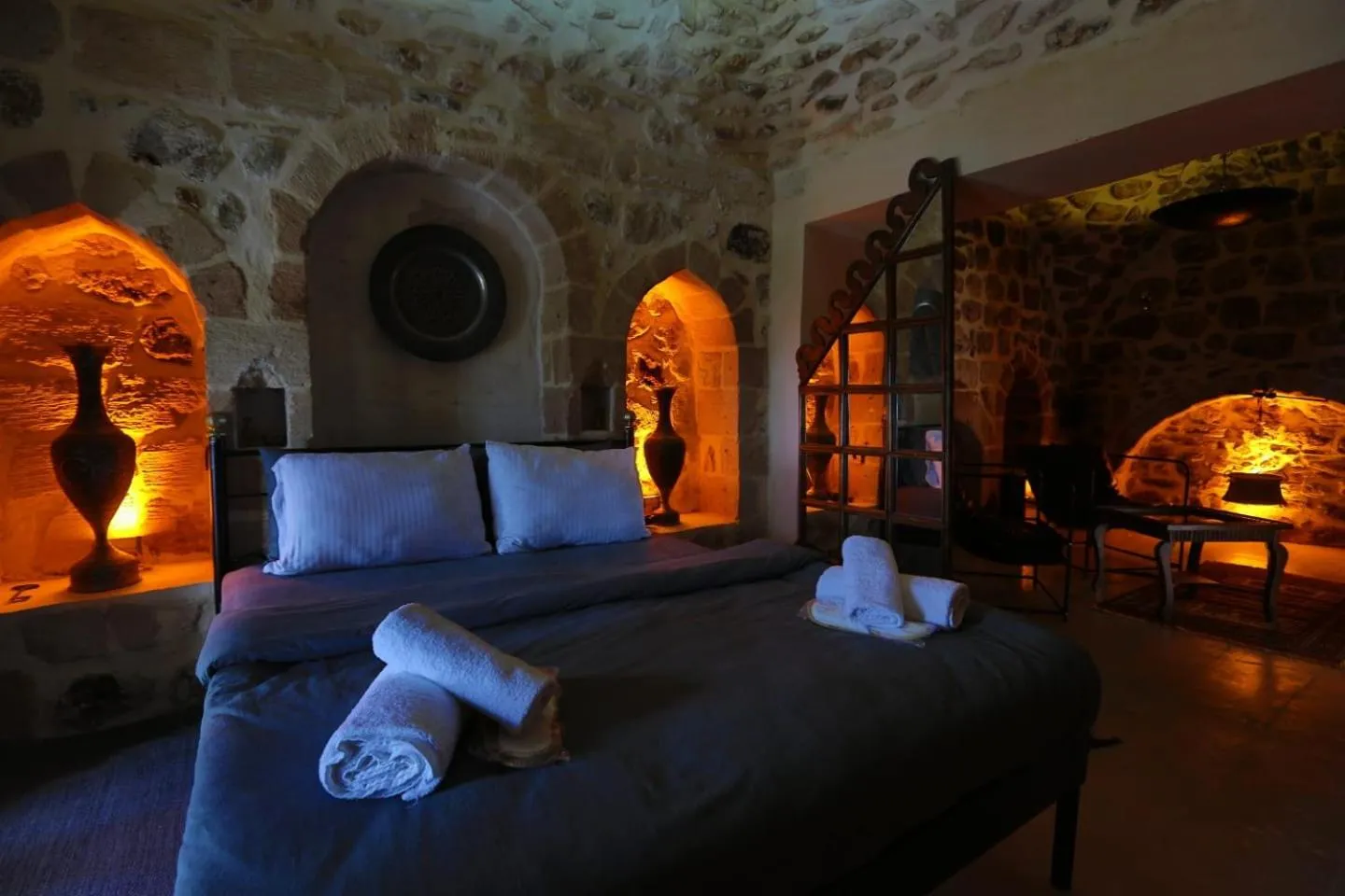 Bed in Şems inn hotel