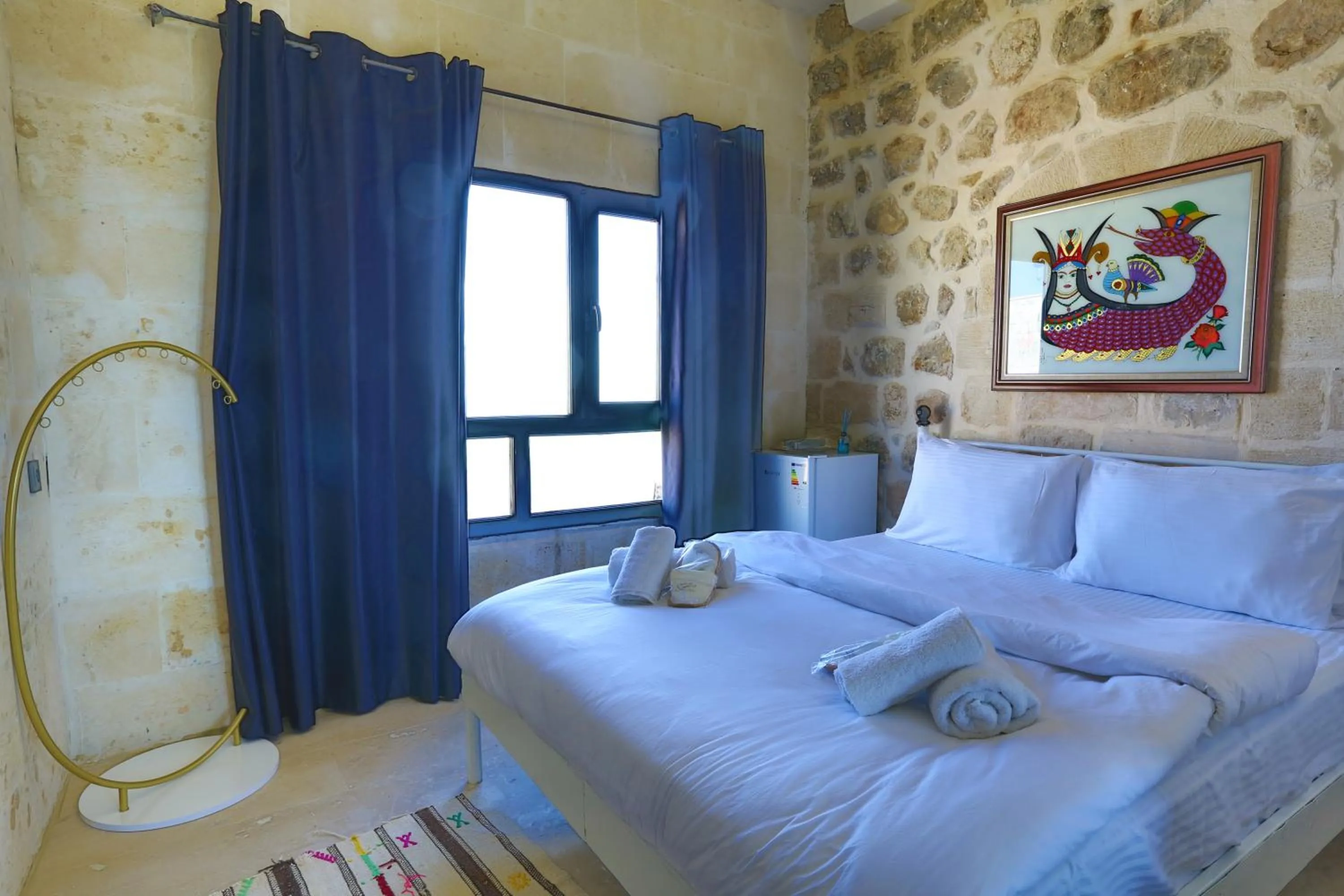 Bed in Şems inn hotel