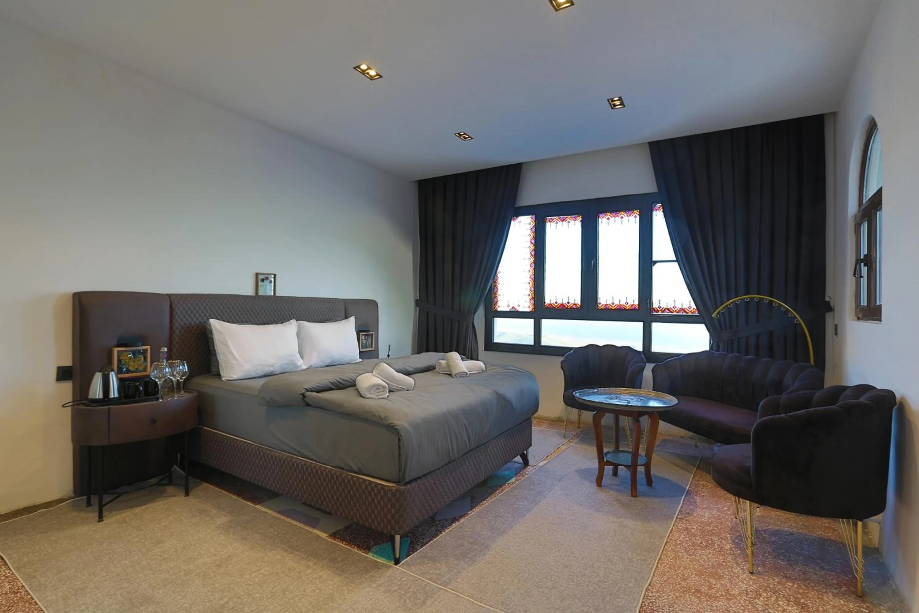Bed in Şems inn hotel