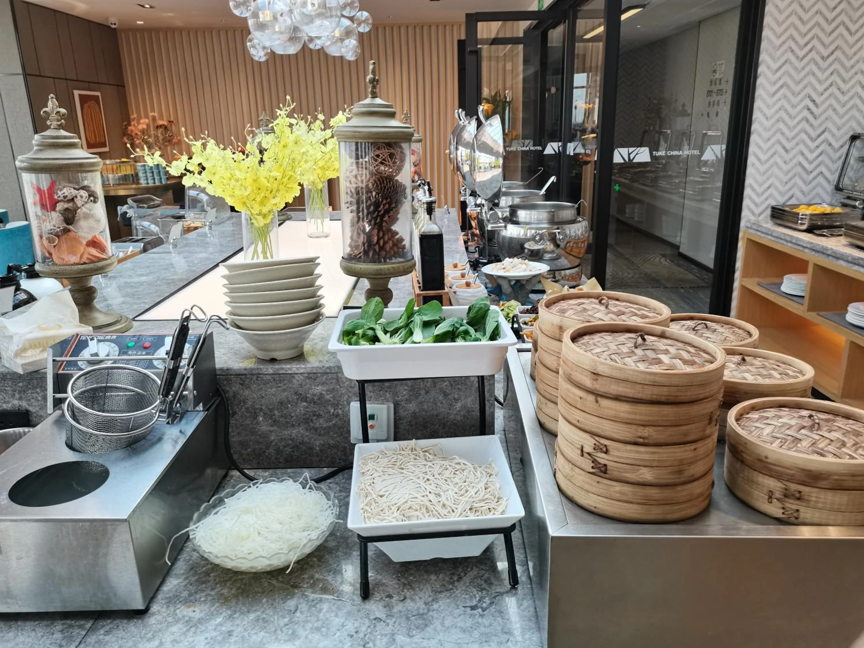 Breakfast in Tuke China Hotel Shanghai Hongqiao Airport