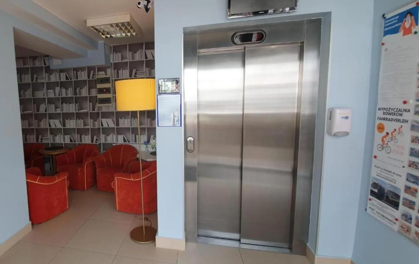 elevator in Villa Merry