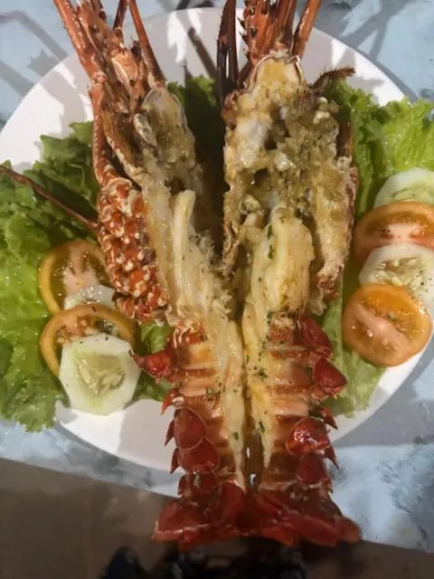 Food in Dos Playa EcoCamp Daracoton Island