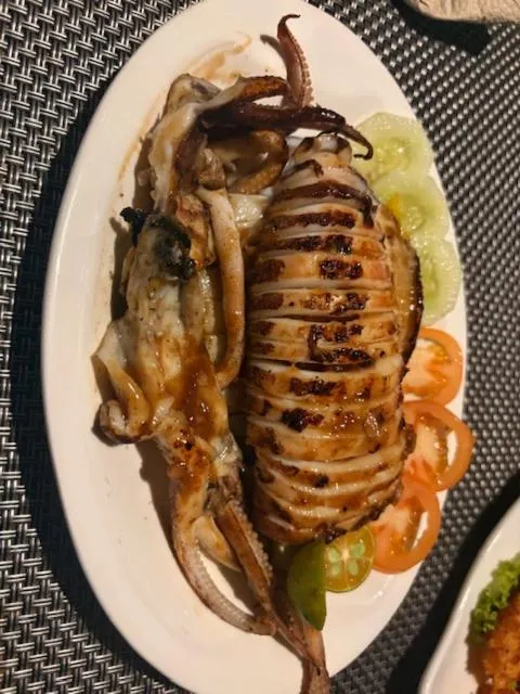 Food in Dos Playa EcoCamp Daracoton Island