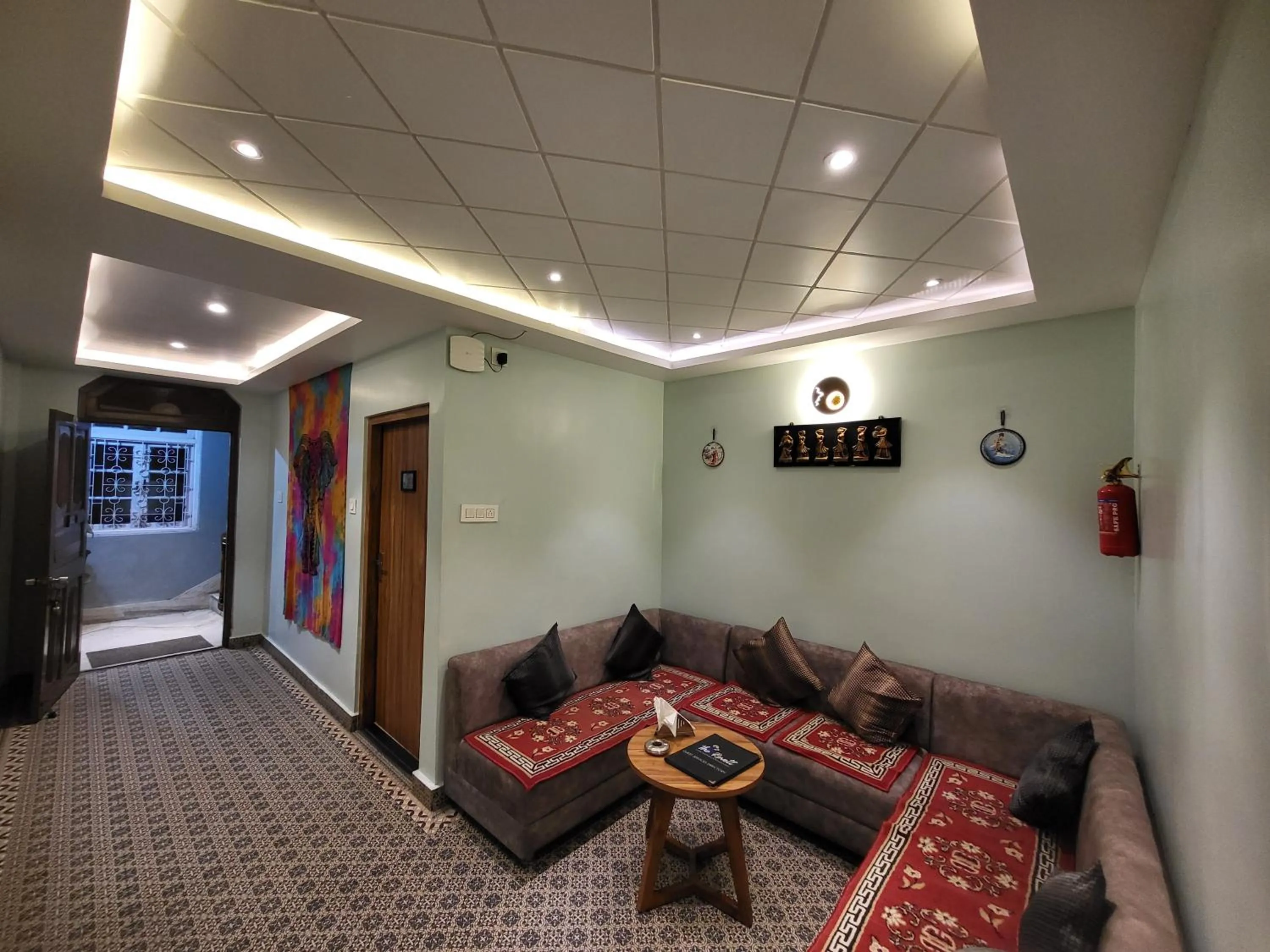 Living room in The Revett